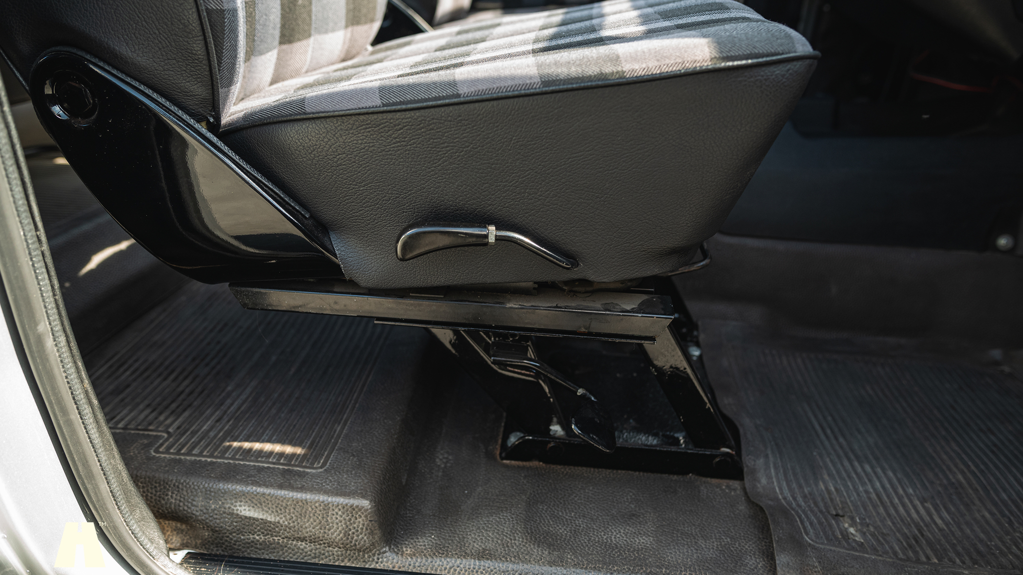 Interiörbild 1985 Mercedes 230GE Cabrio