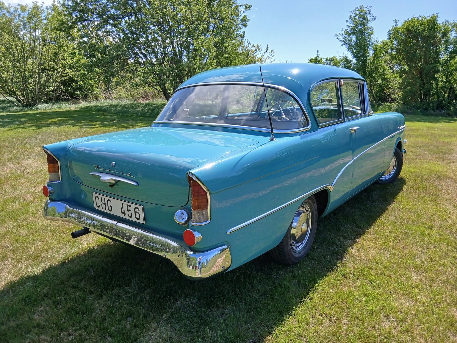Aussenfoto 1958 Opel Olympia Rekord