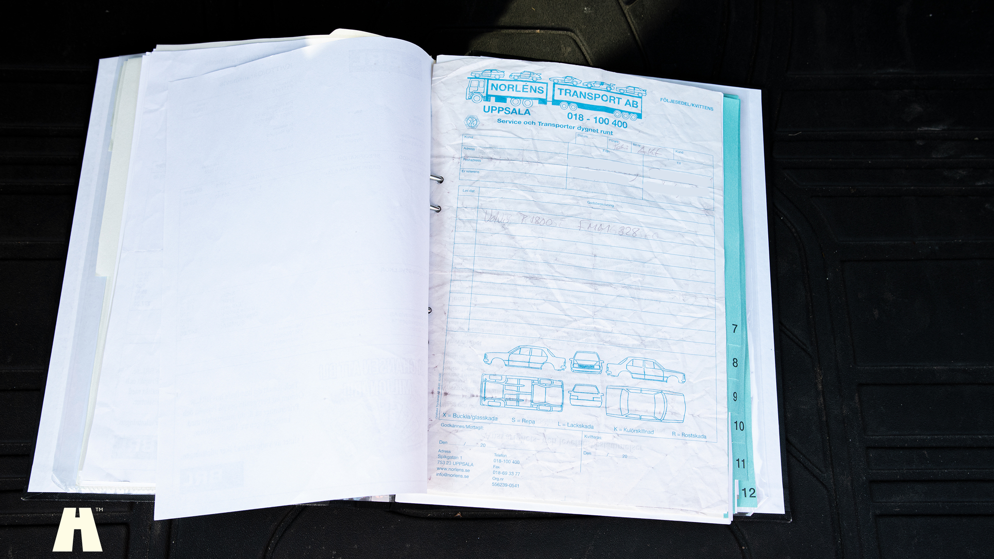 Dokumentation för 1966 Volvo P1800 S (17)