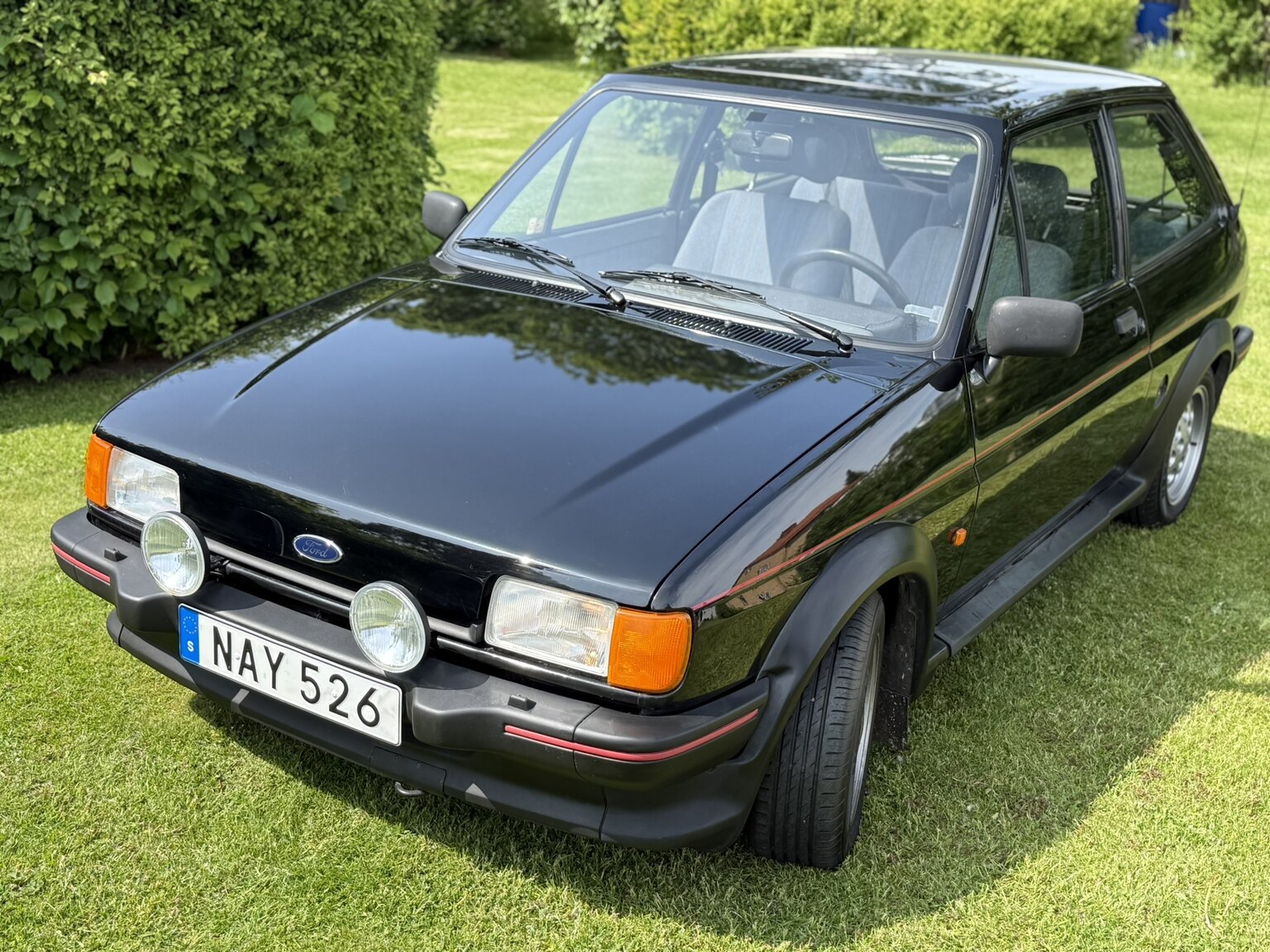 Exteriörbild på 1988 Ford Fiesta XR2