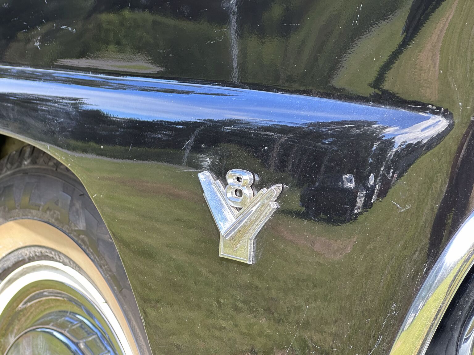 Exteriörbild på 1955 Ford Fairlane Crown Victoria