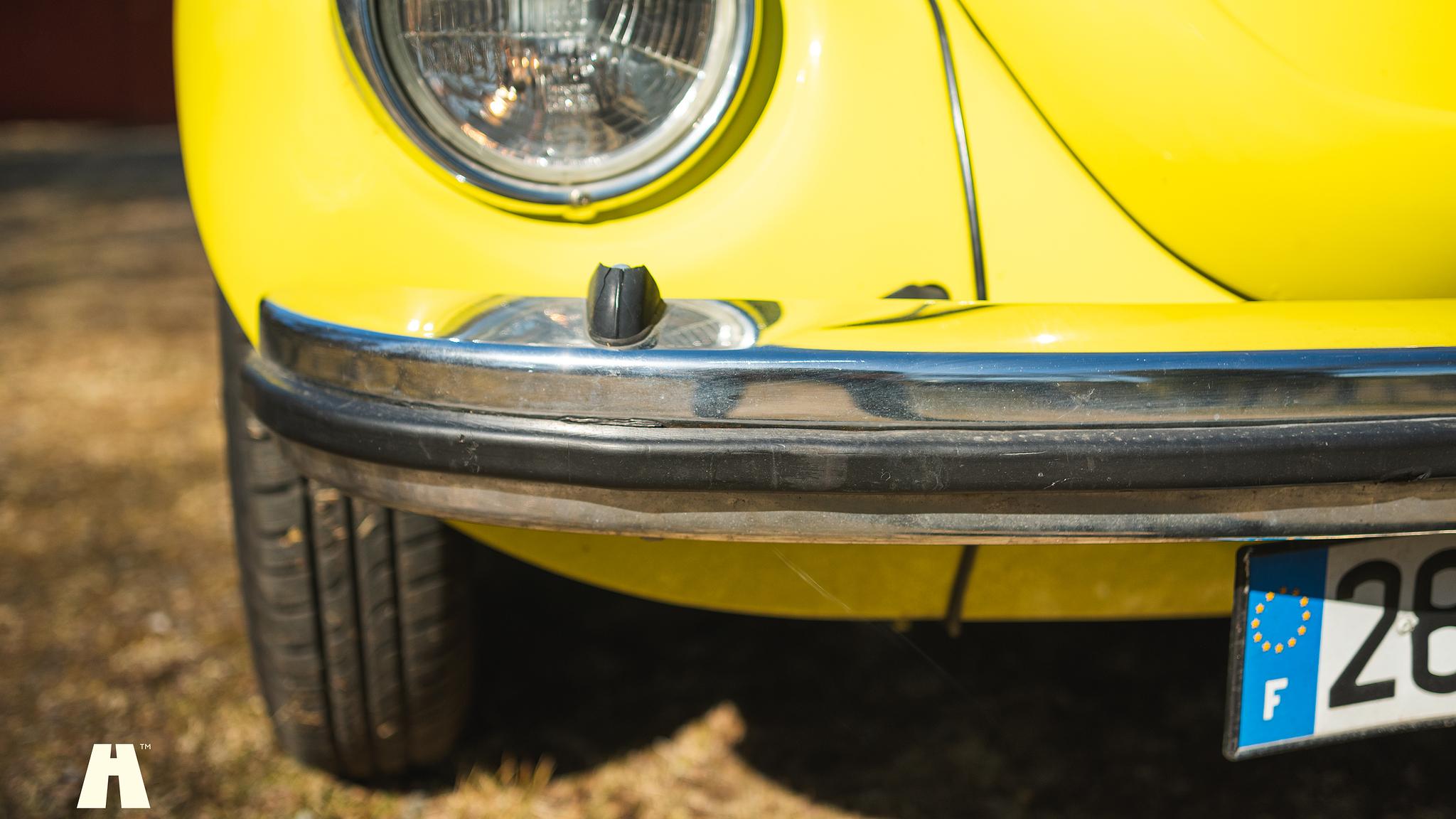 Exteriörbild på 1974 Volkswagen Bubbla 1303LS Cabriolet Svensksåld 