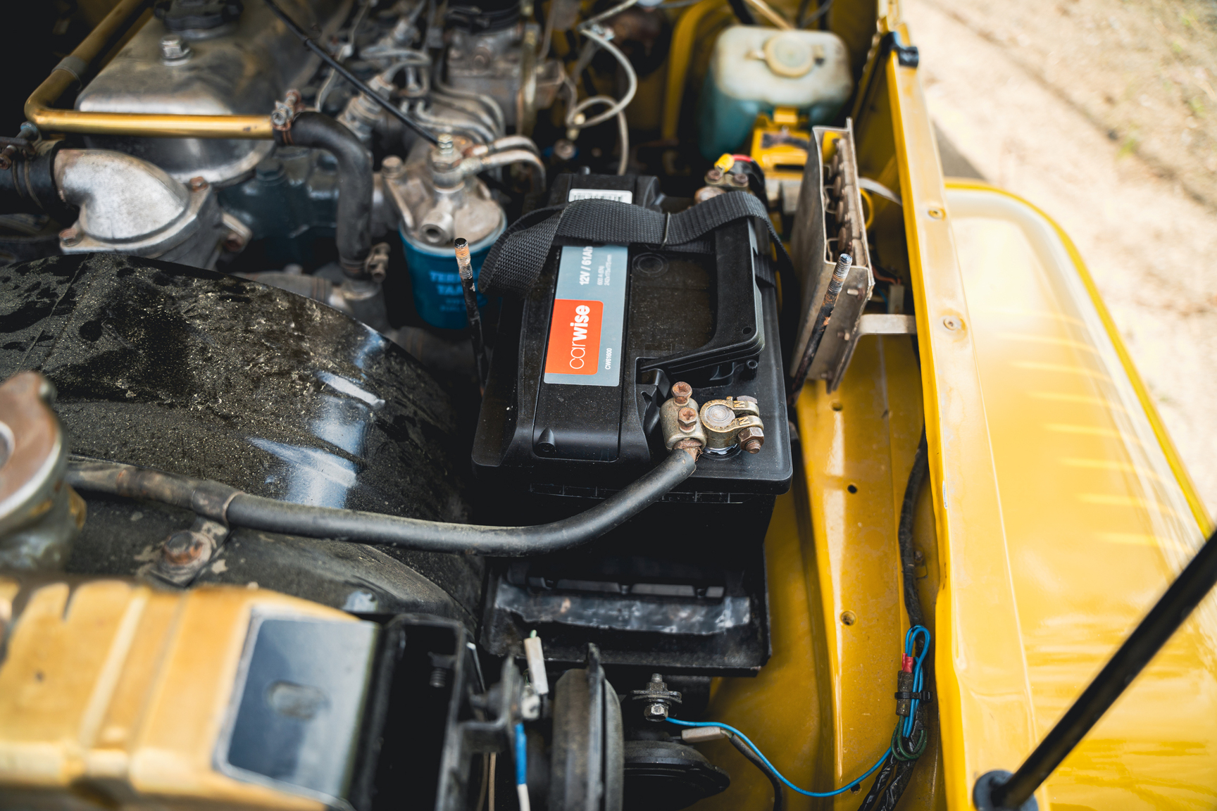 Image of 1976 Toyota Land Cruiser BJ40 mechanics