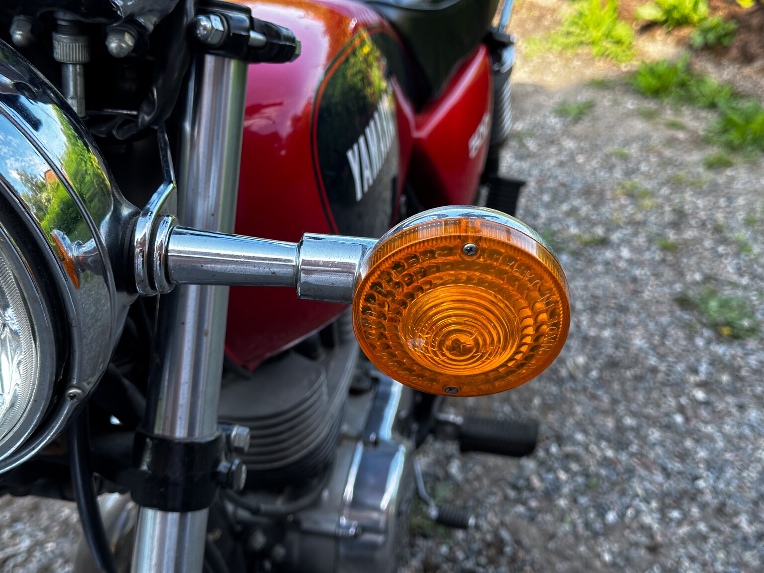Aussenfoto 1979 Yamaha SR500