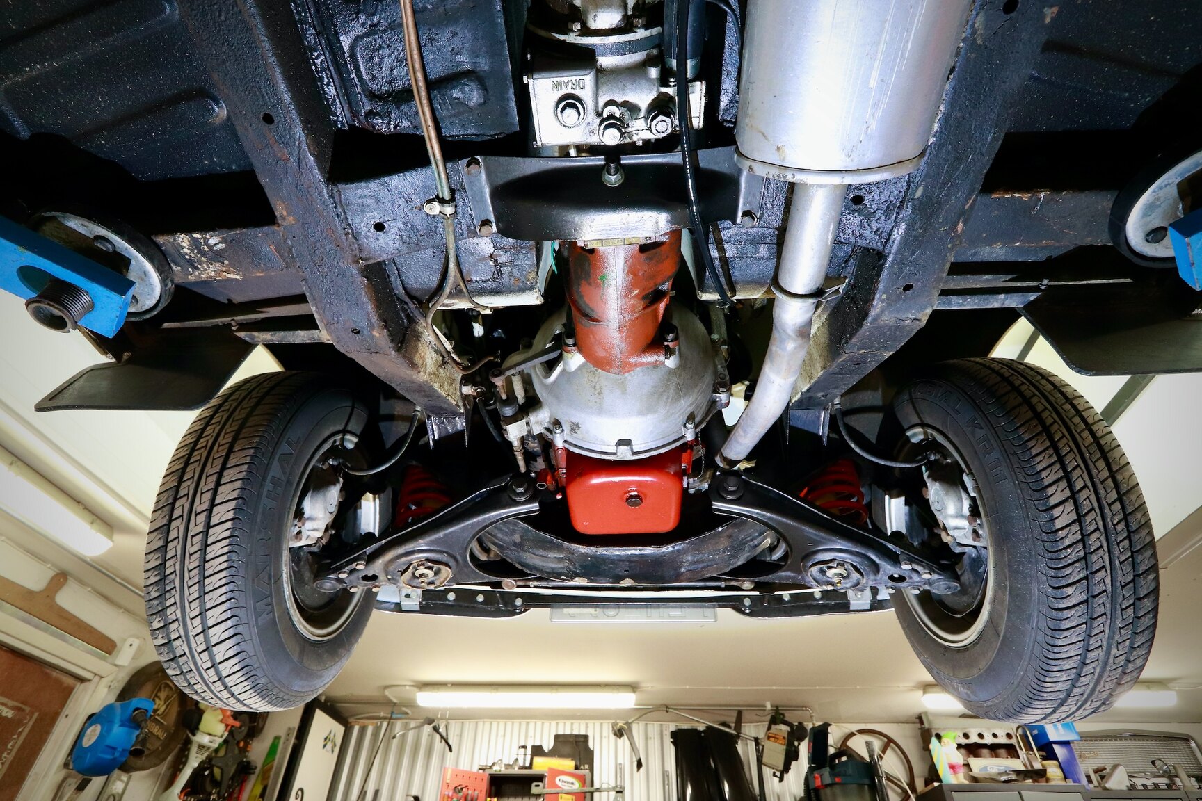 1964 Volvo P 1800S, Mekanik