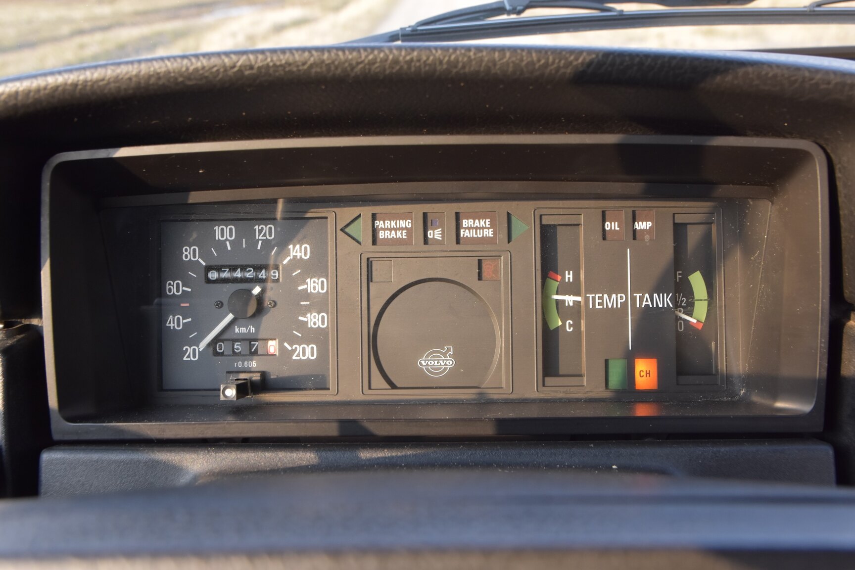 Interiörbild 1975 Volvo 242
