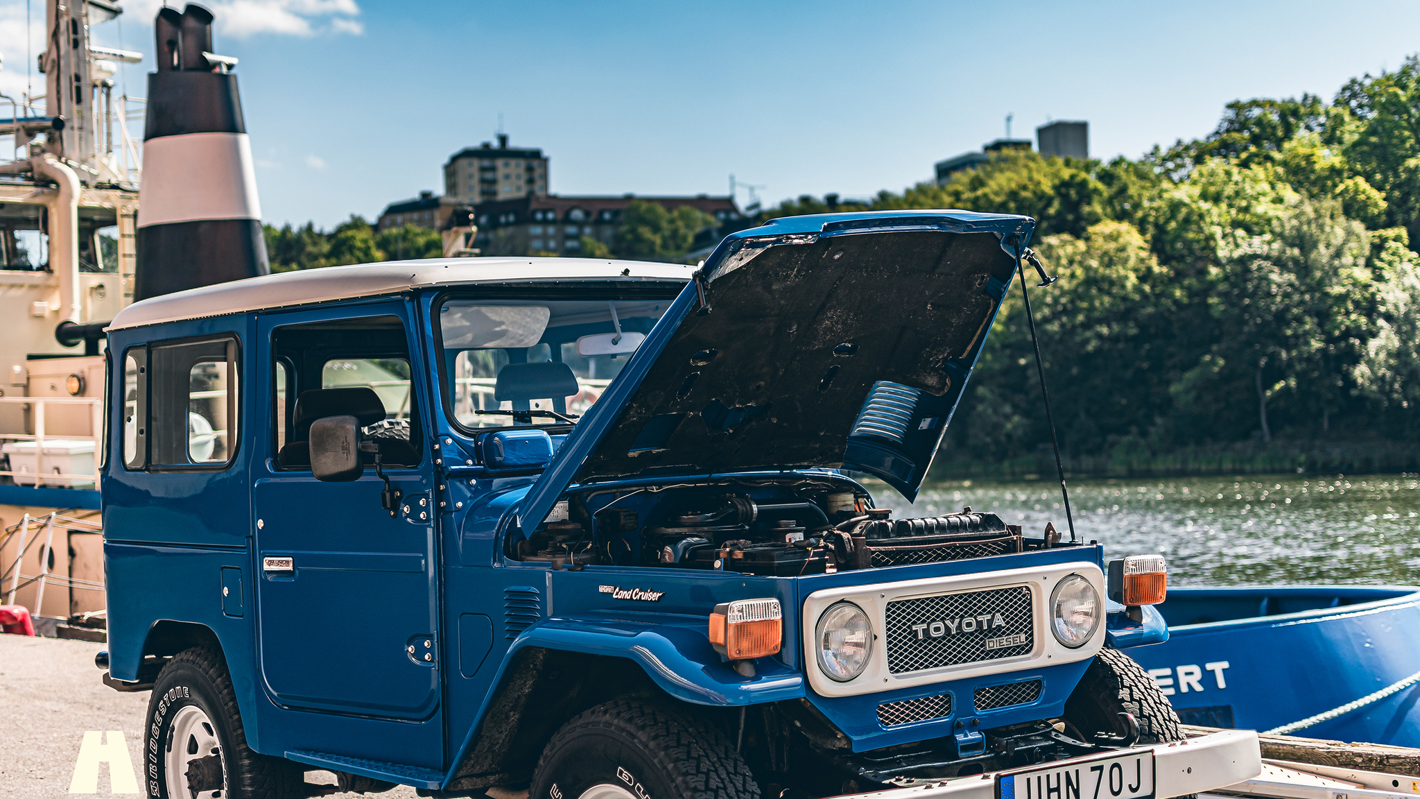Exterior image of 1984 Toyota Land Cruiser BJ42