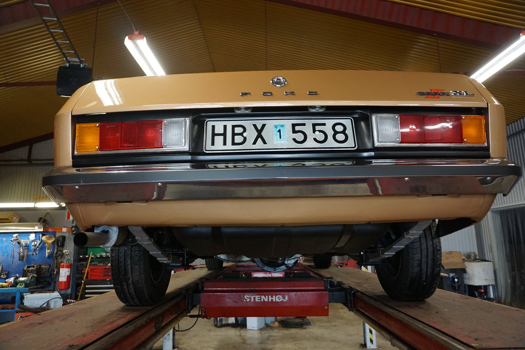 1975 Ford Capri 1600, Mekanik