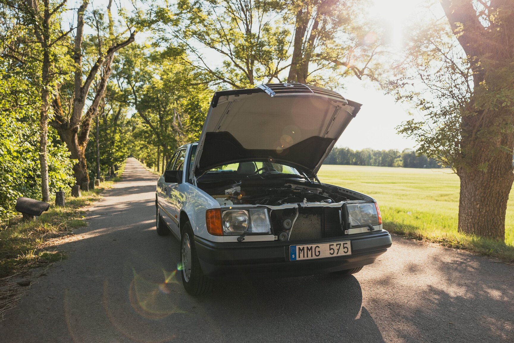 Image of 1987 Mercedes-Benz 230E mechanics