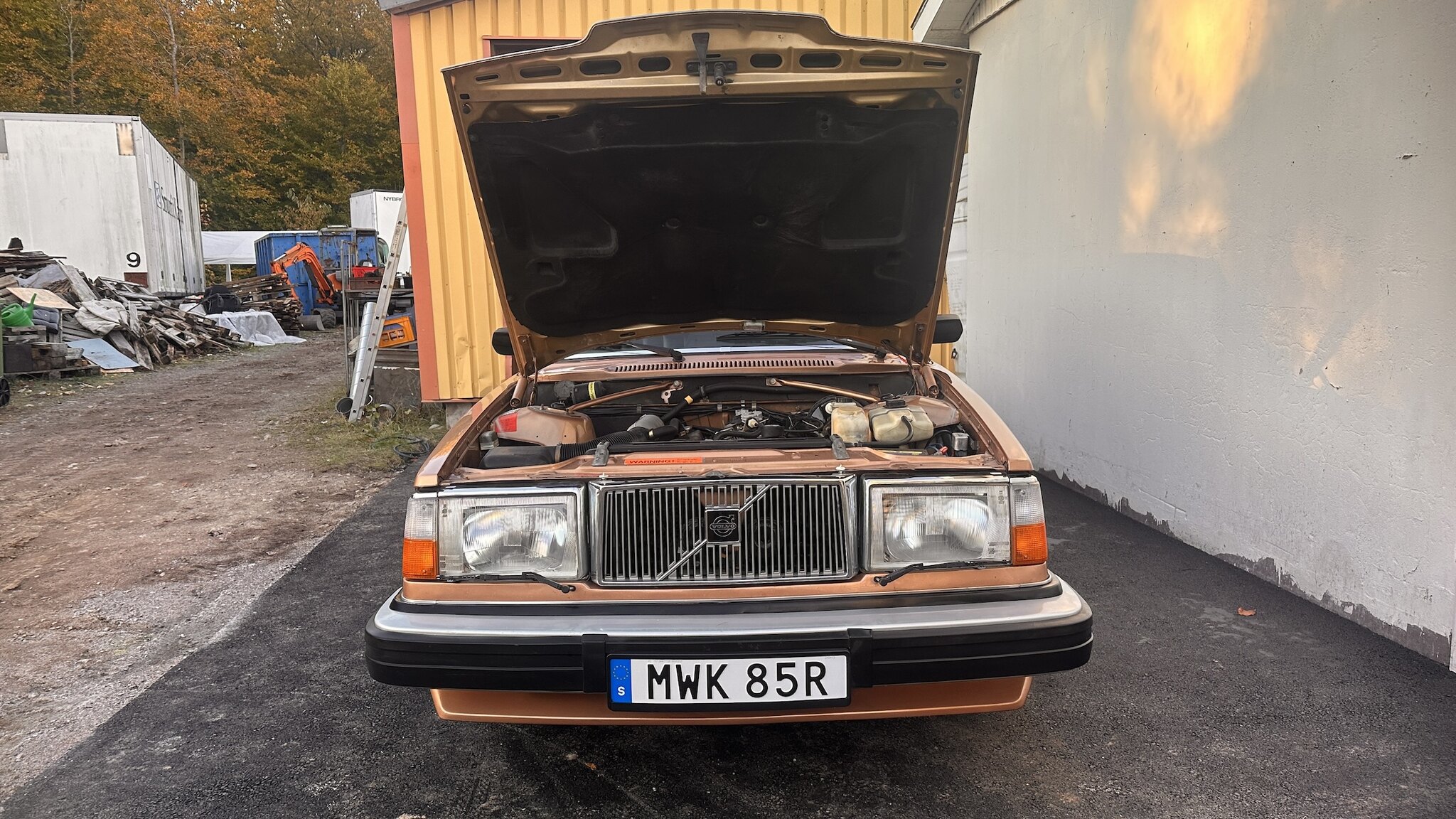 1981 Volvo 244 GLE D6, Mekanik