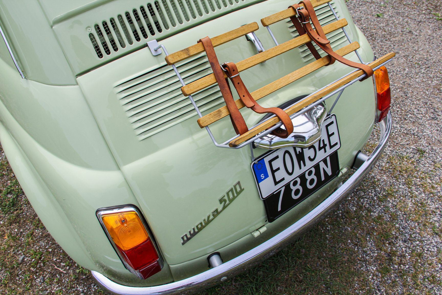 Exterior image of 1970 Fiat 500 Lusso