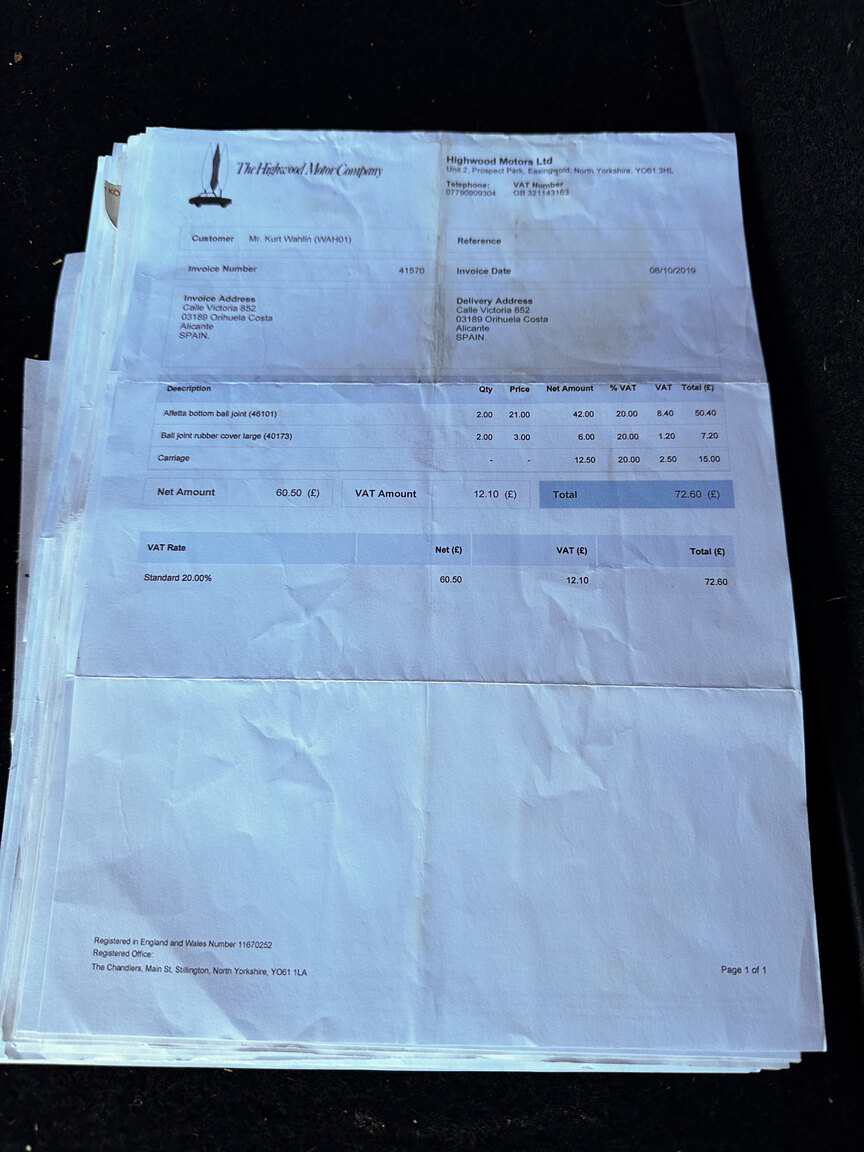 Dokumentation för 1985 Alfa Romeo GTV 6 2.5