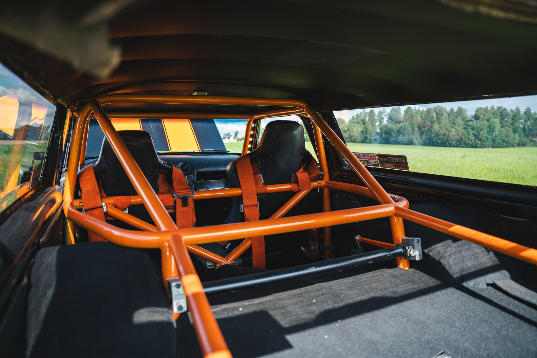 Interiörbild 1967 Chevrolet Nova Pro-Touring