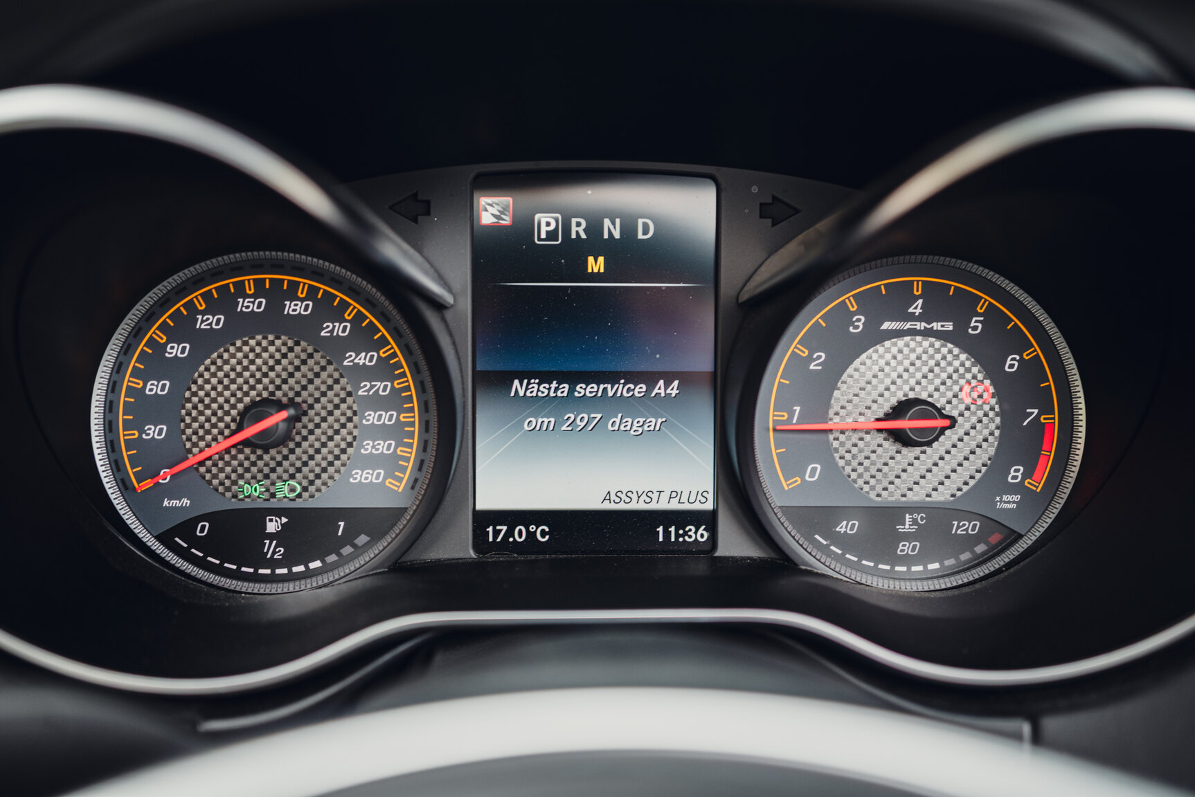 Interior image of 2018 Mercedes-Benz AMG GT C