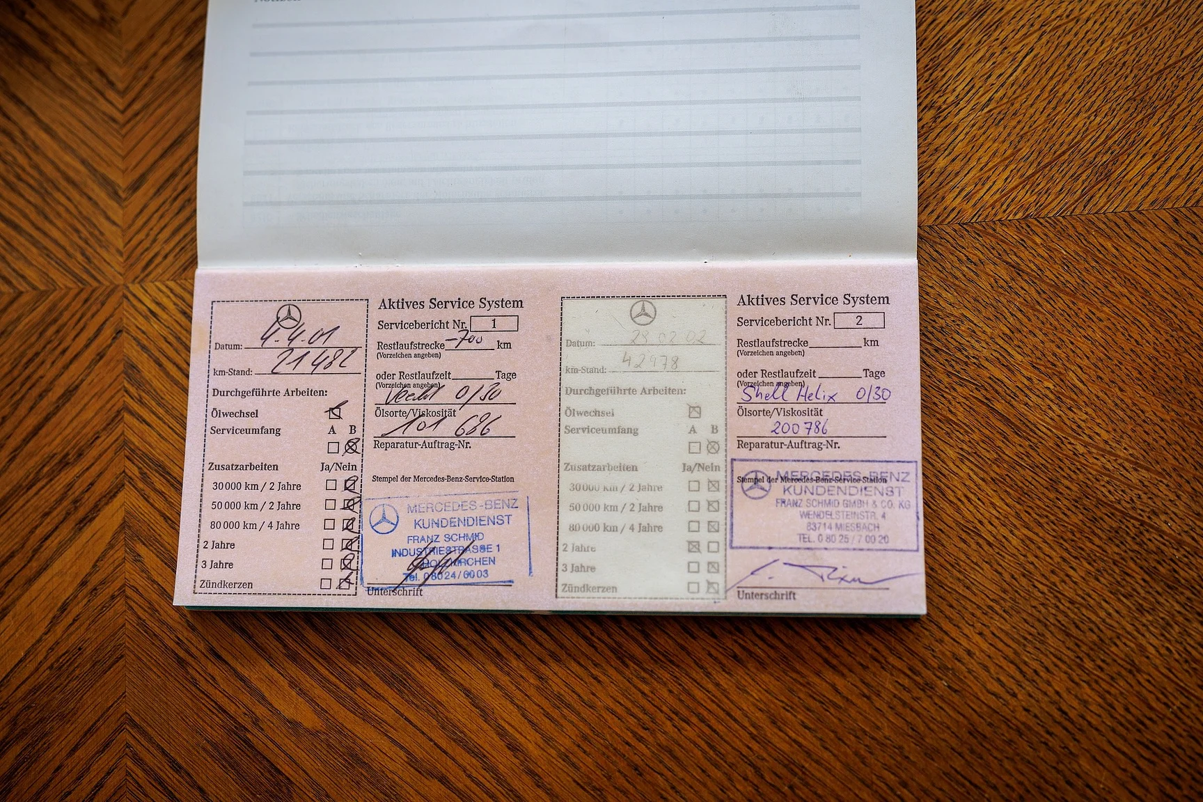 Dokumentation, 2000 Mercedes-Benz CL 600 (8)