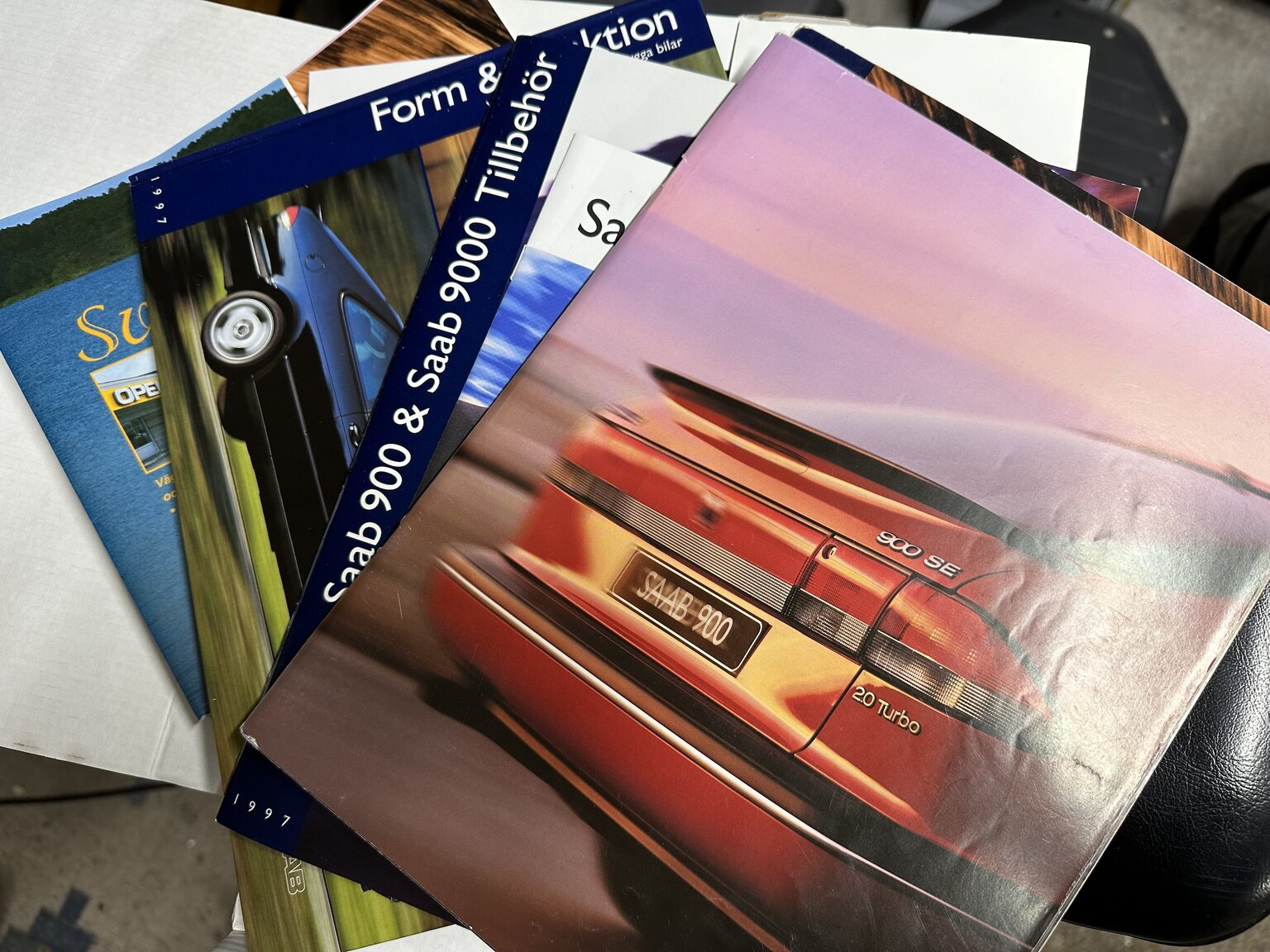 Dokumentation för 1997 Saab 900 Cabriolet - En ägare