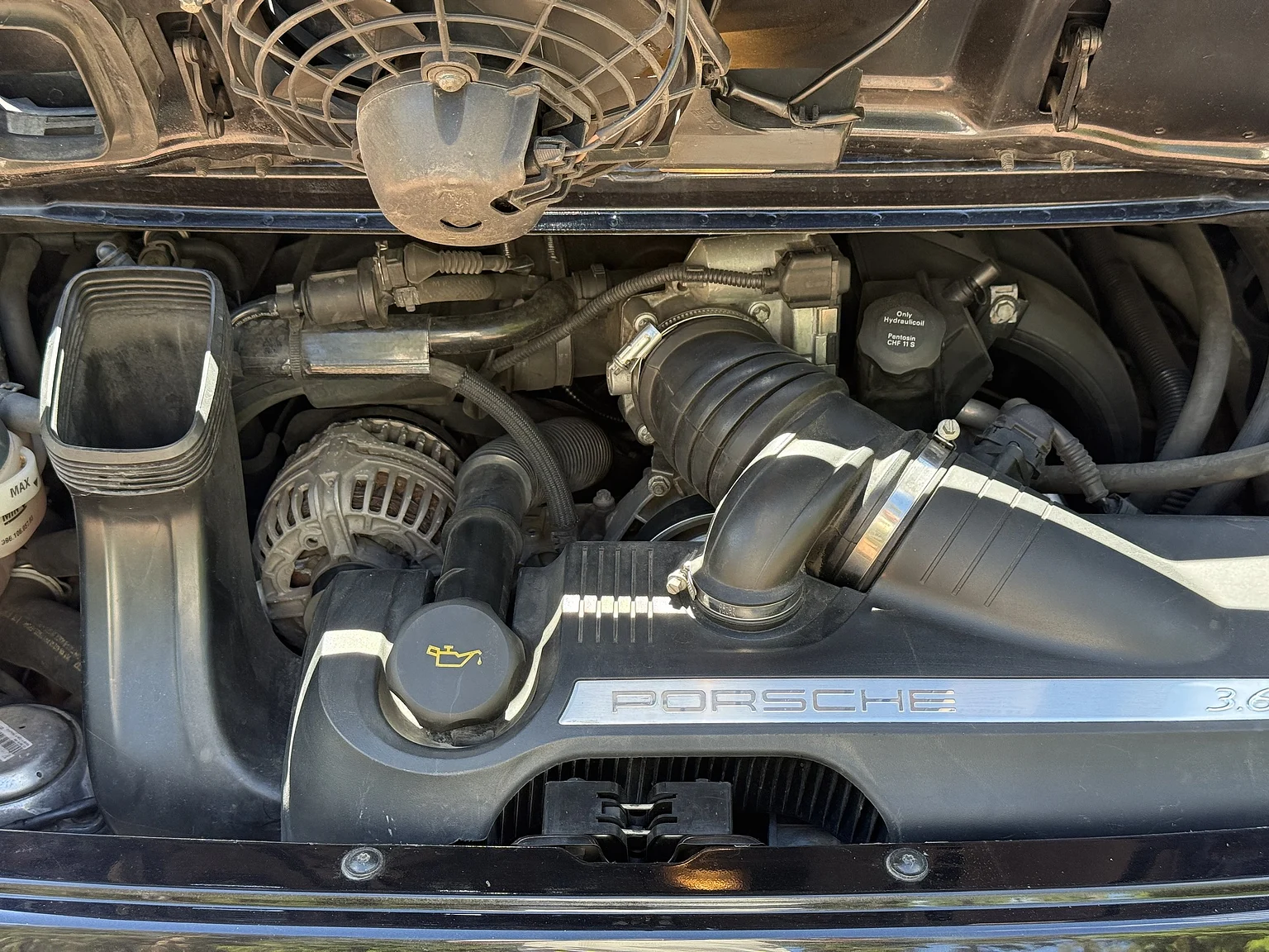2008 Porsche 911 Carrera 4 (2), Mekanik