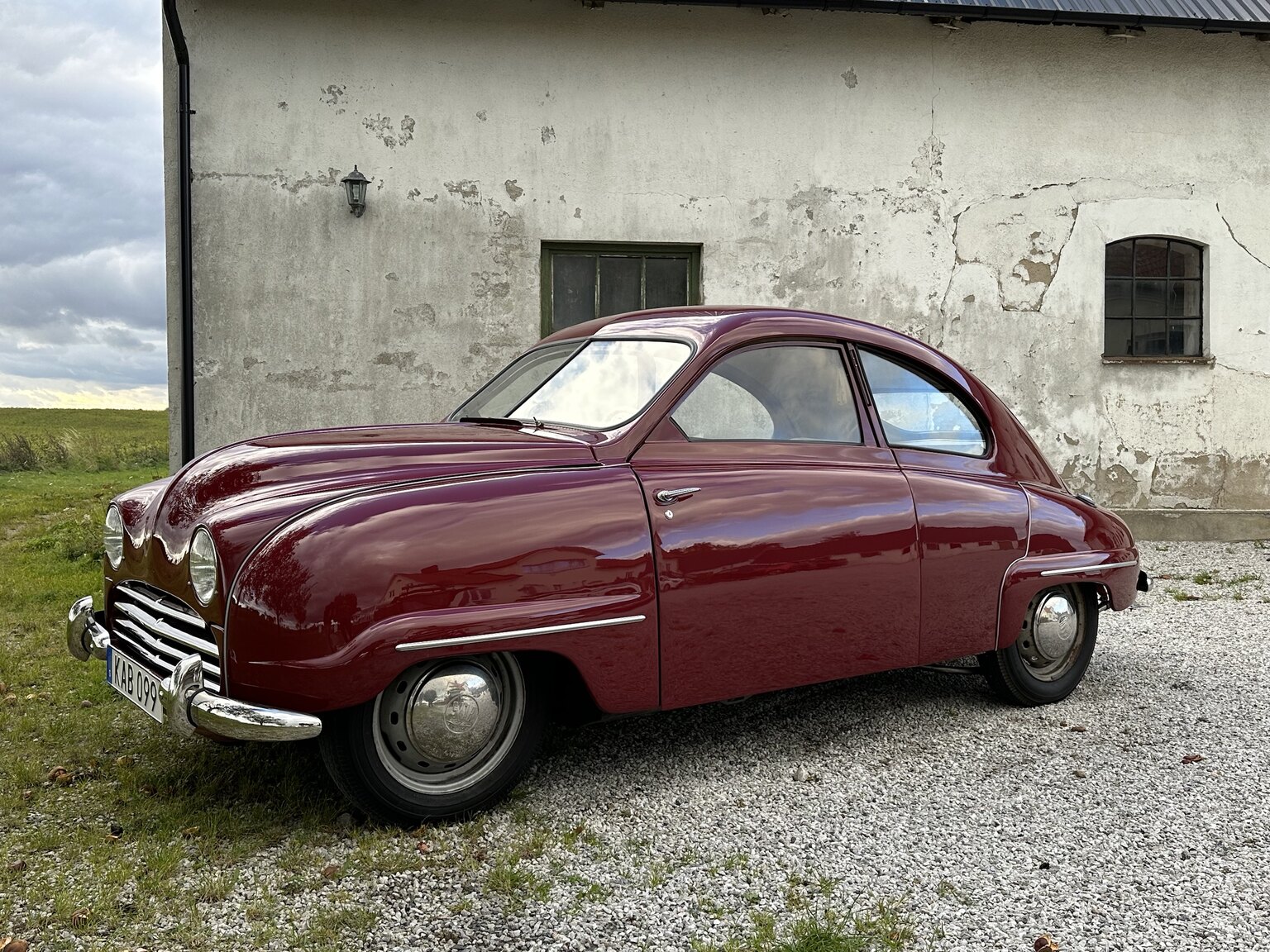 Exteriörbild på 1955 Saab 92 B De Luxe (42)