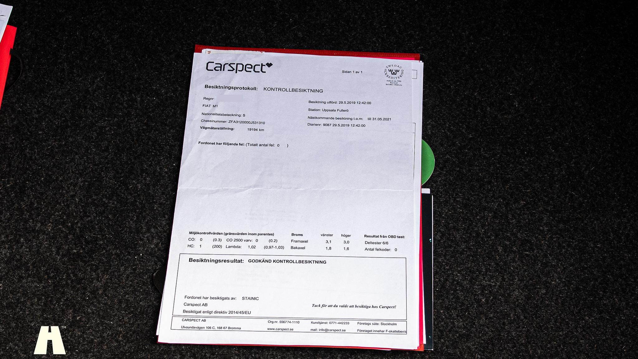 Documentation for 2016 Abarth 595 Competizione (17)