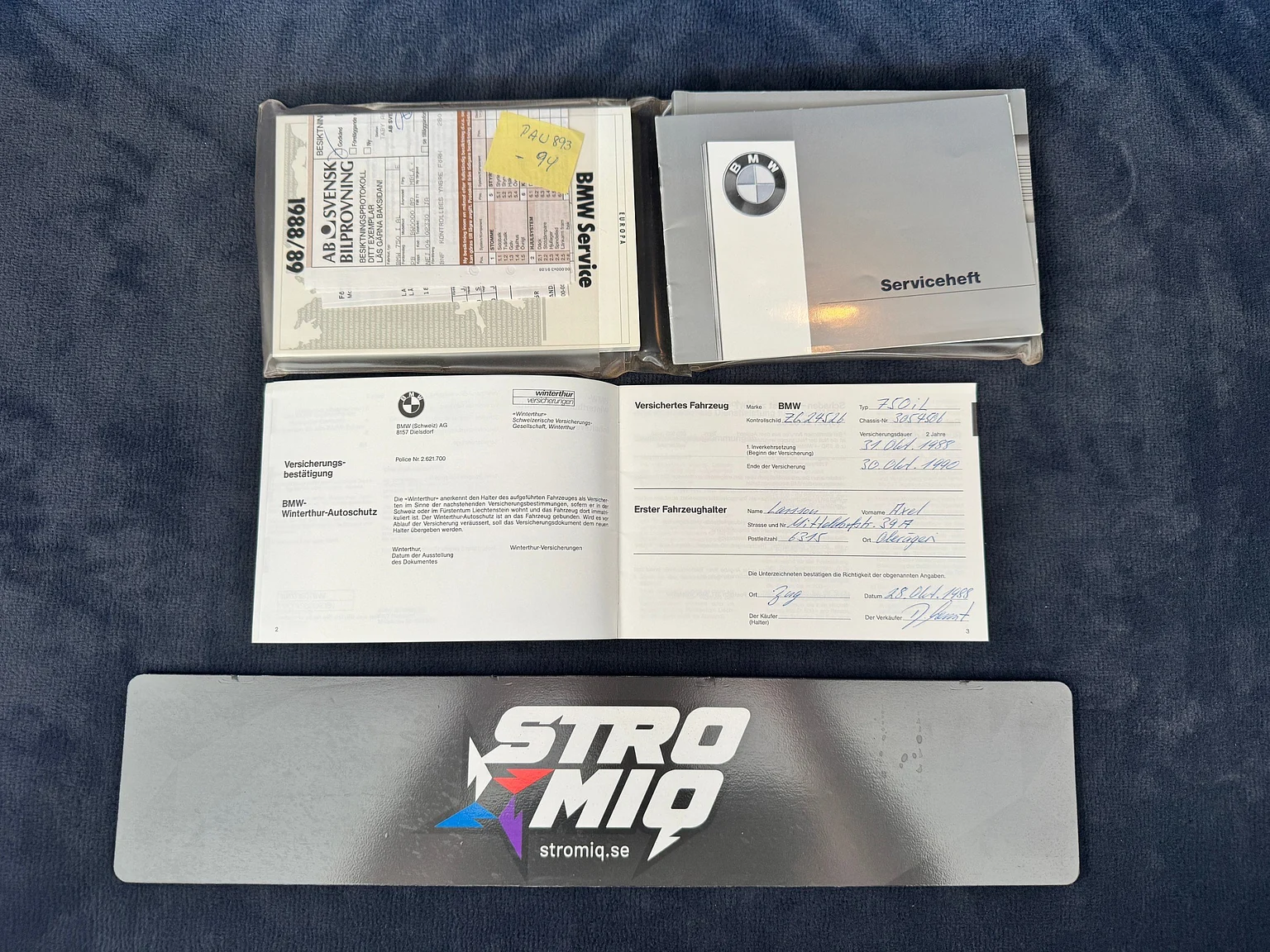 Documentation for 1989 BMW 750iA (4)