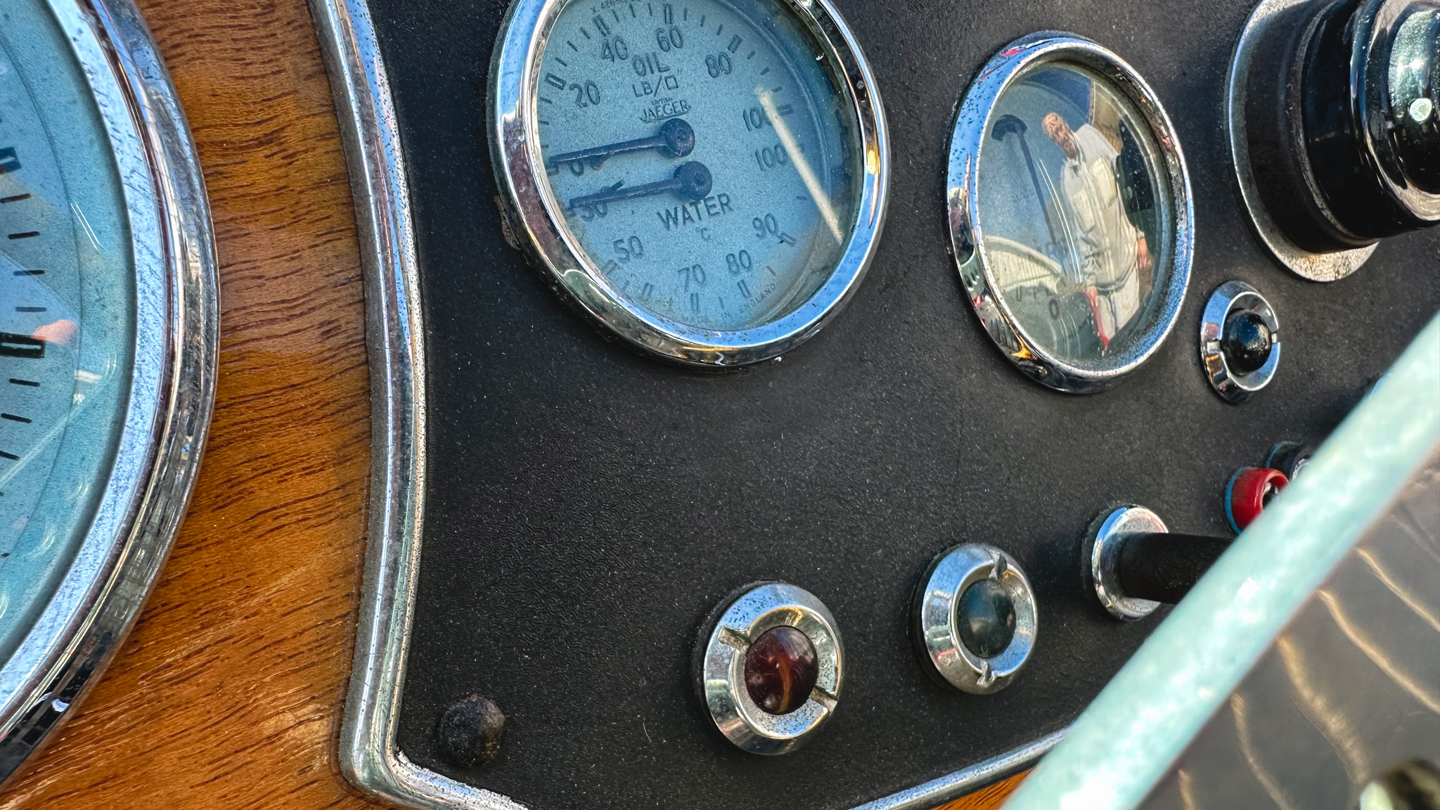 Innenraumfoto von 1951 MG TD MIDGET