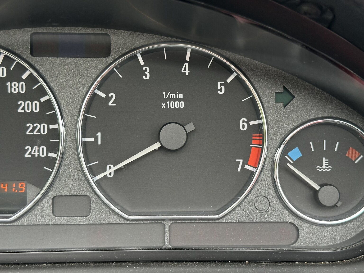 Interiörbild 1997 BMW Z3 2.8 Roadster