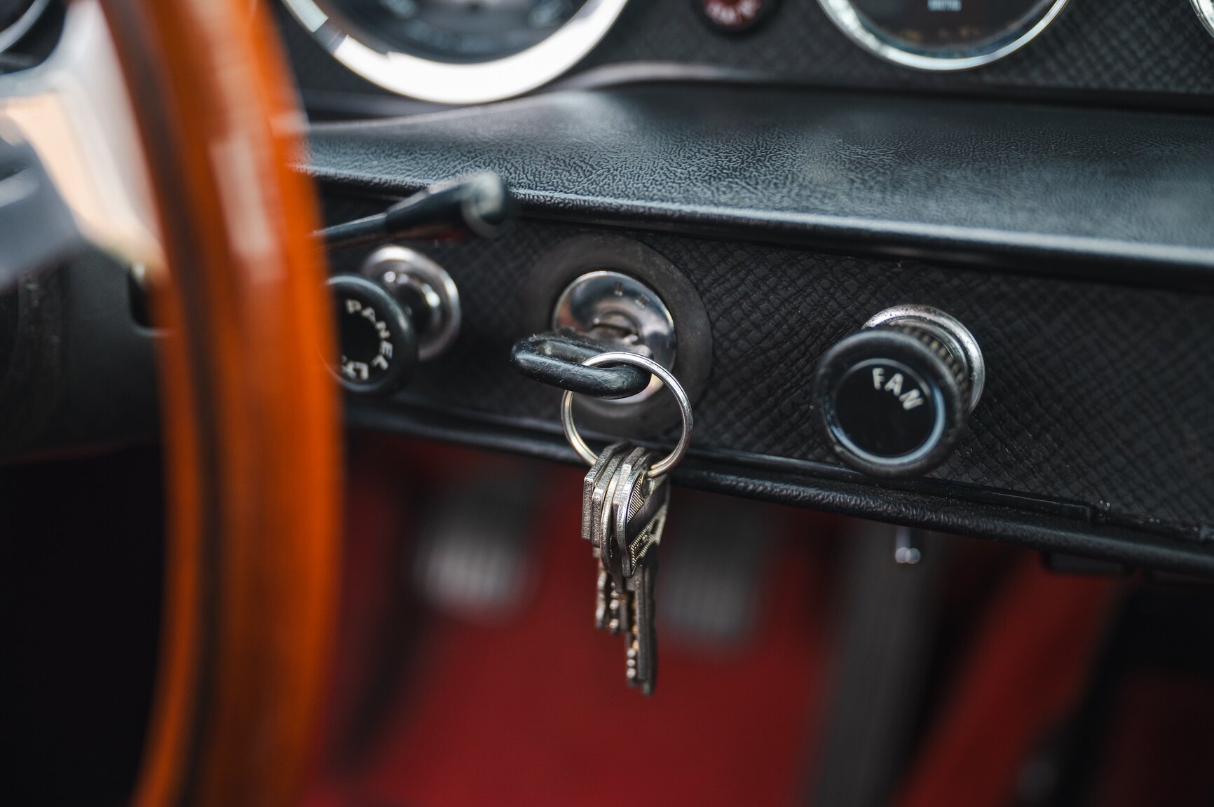 Innenraumfoto von 1972 Volvo 1800 ES