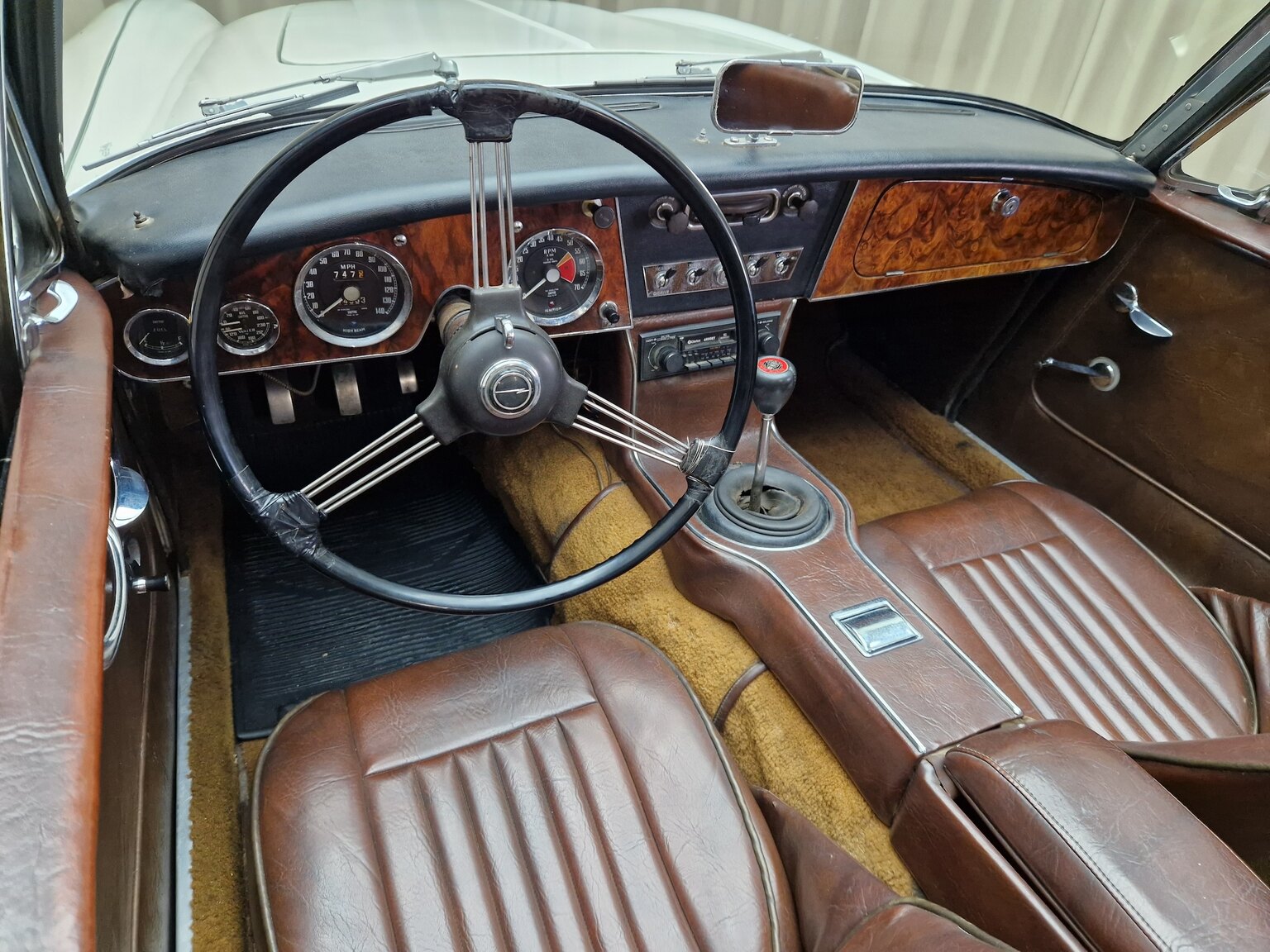 Innenraumfoto von Austin Healey