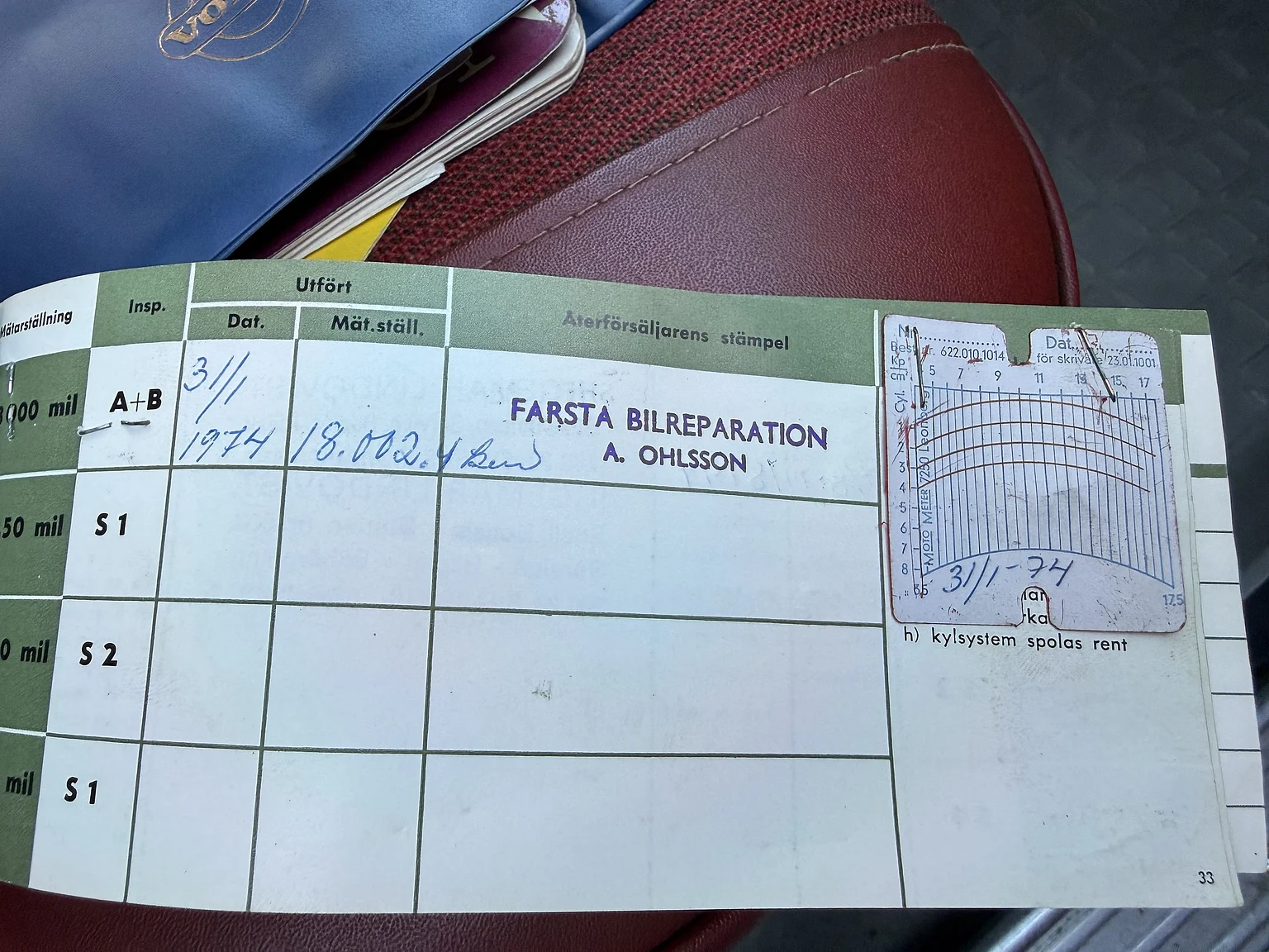 Dokumentation, 1964 Volvo Amazon (21)