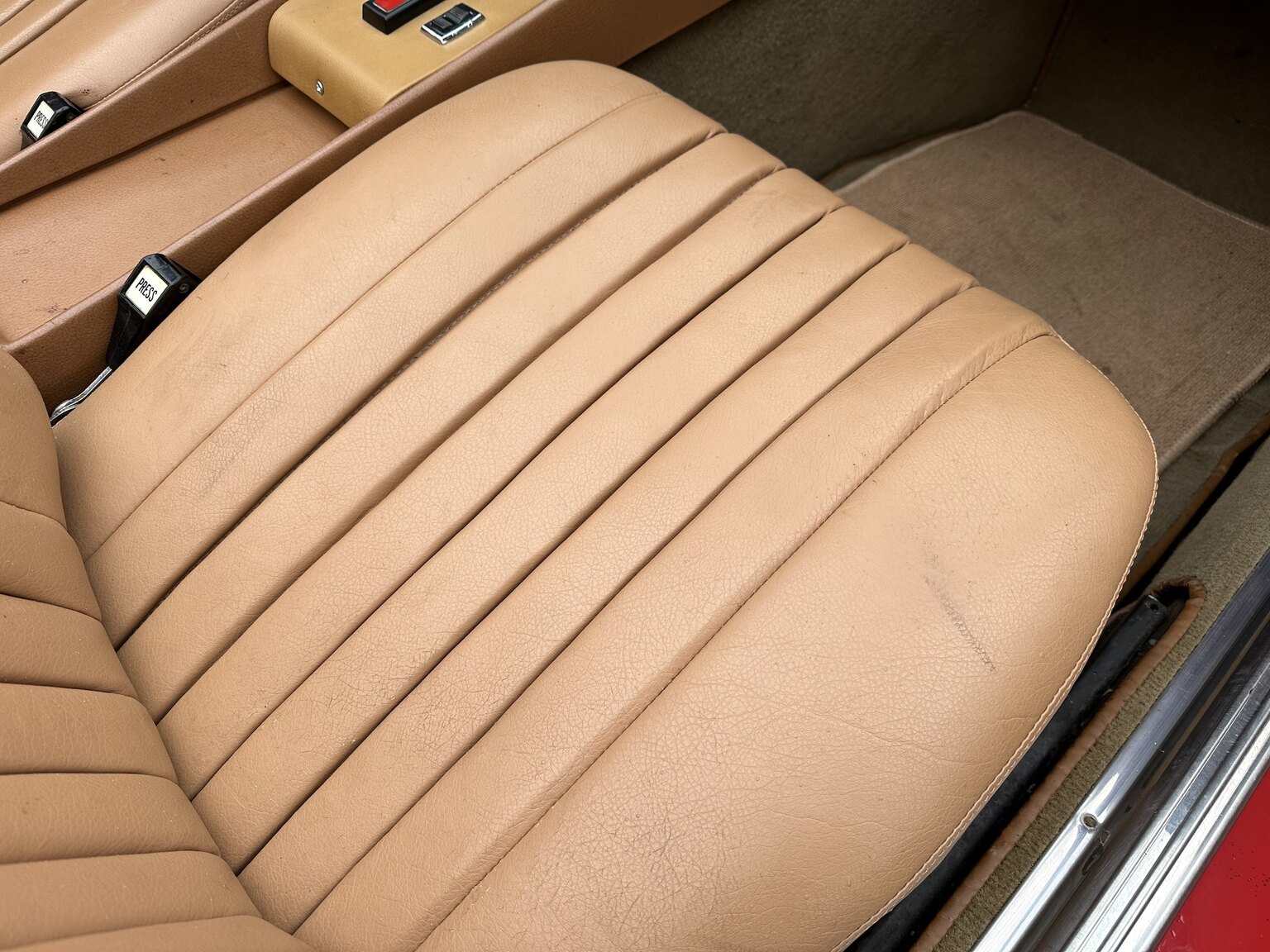 Interiörbild 1973 Mercedes-Benz 450 SL