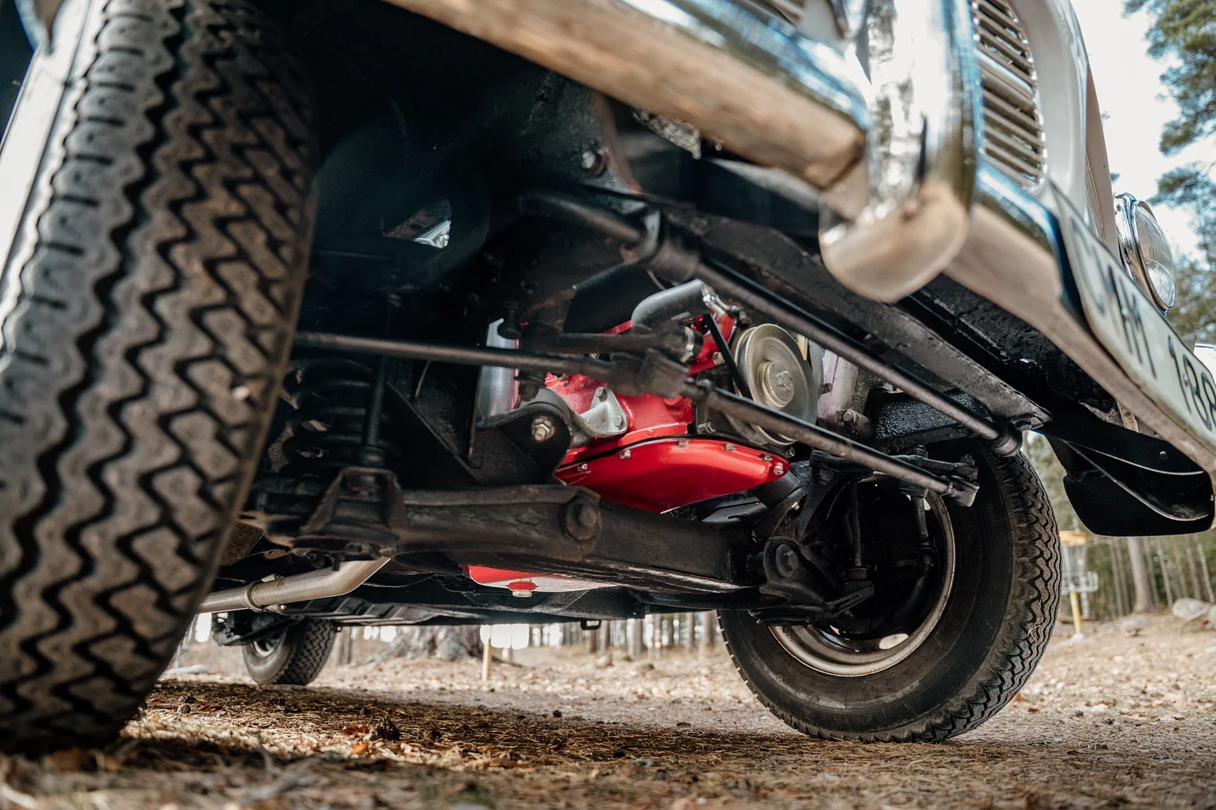 Image of 1966 Volvo Amazon kombi (10) mechanics