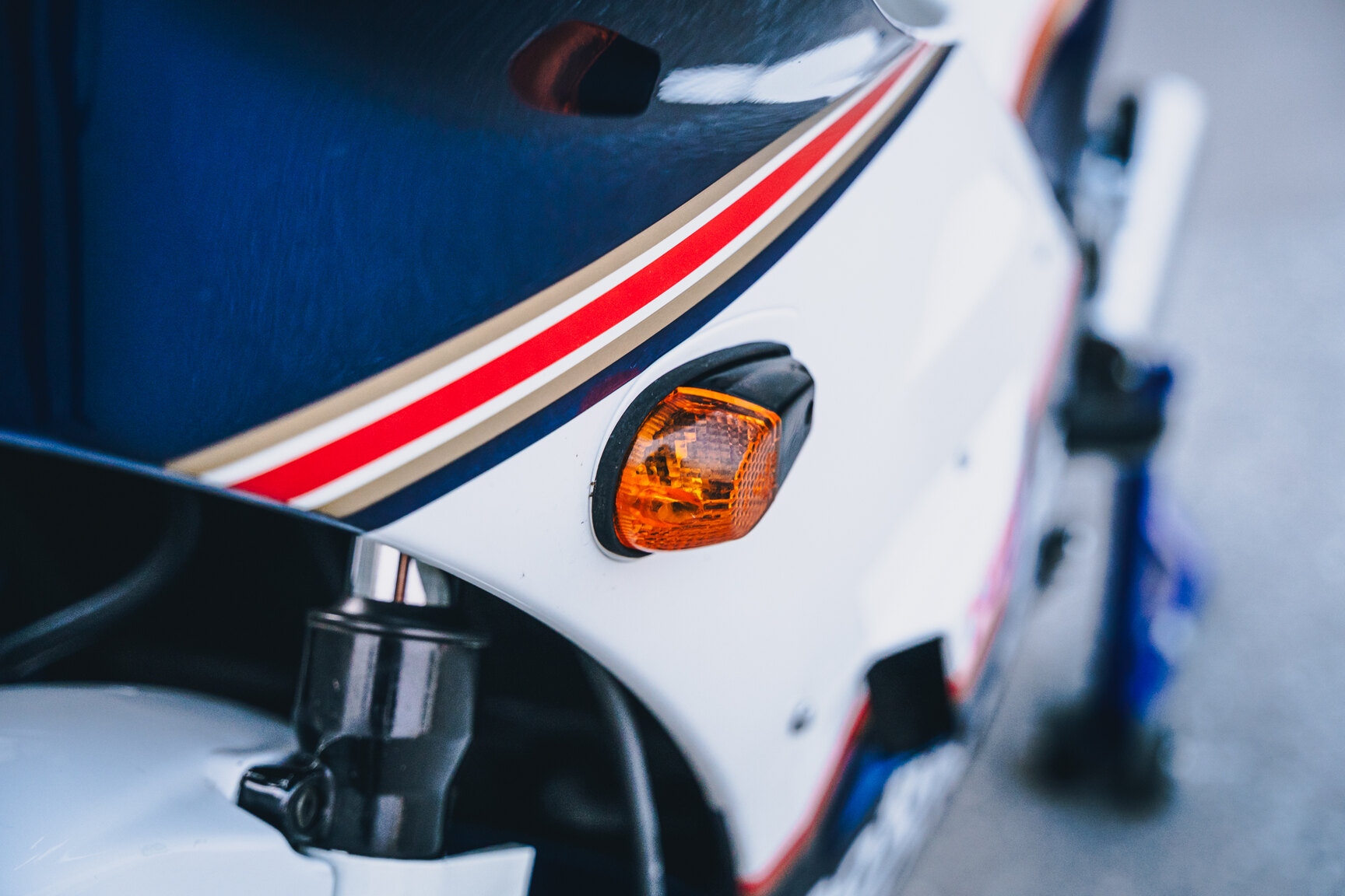 Aussenfoto 1986 Honda NS400R Rothmans Replica