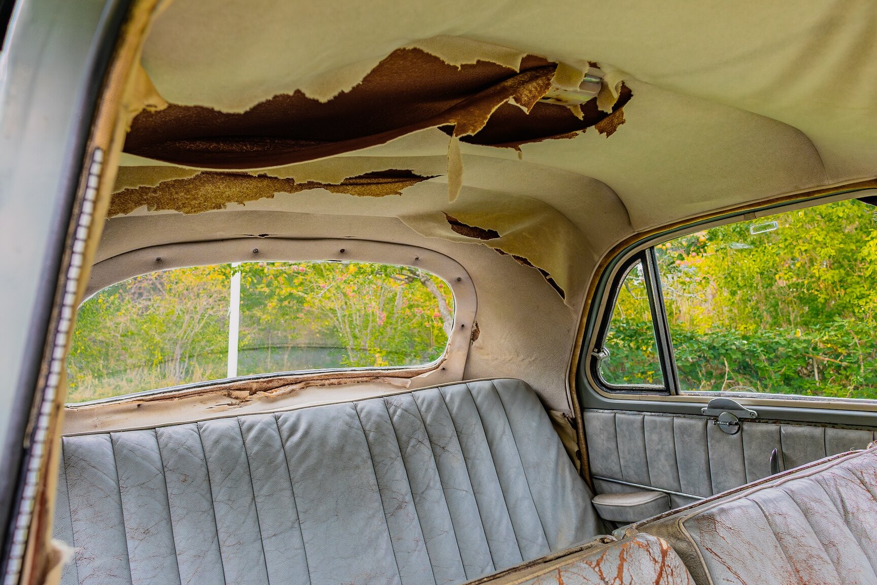 Innenraumfoto von 1955 Austin A50
