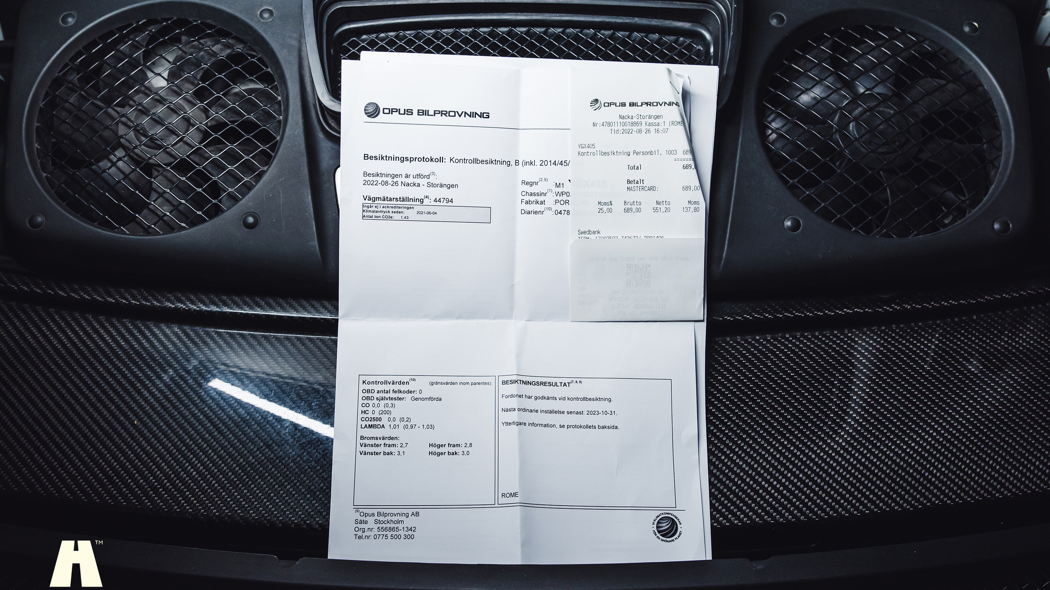 Documentation for 2015 Porsche 991 GT3 2015