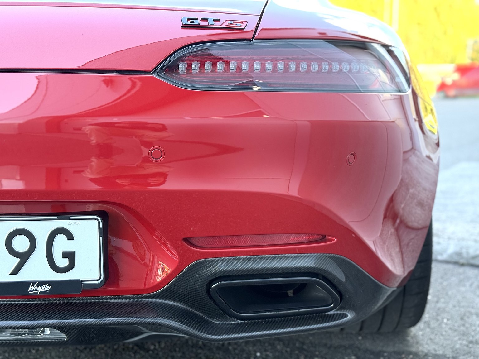 Exterior image of 2015 Mercedes-AMG GT S