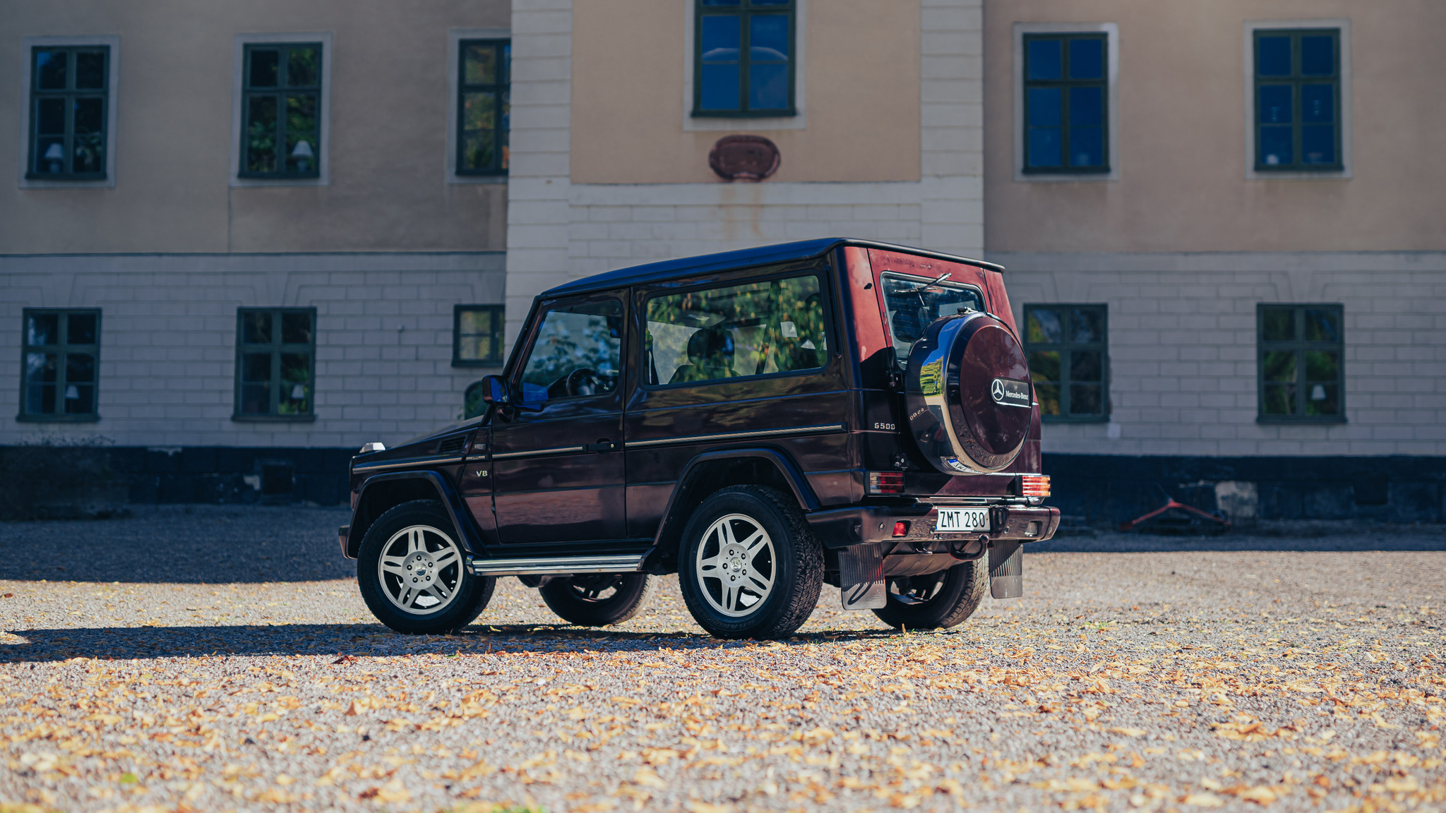Exteriörbild på 2000 Mercedes G500 Classic Special Edition