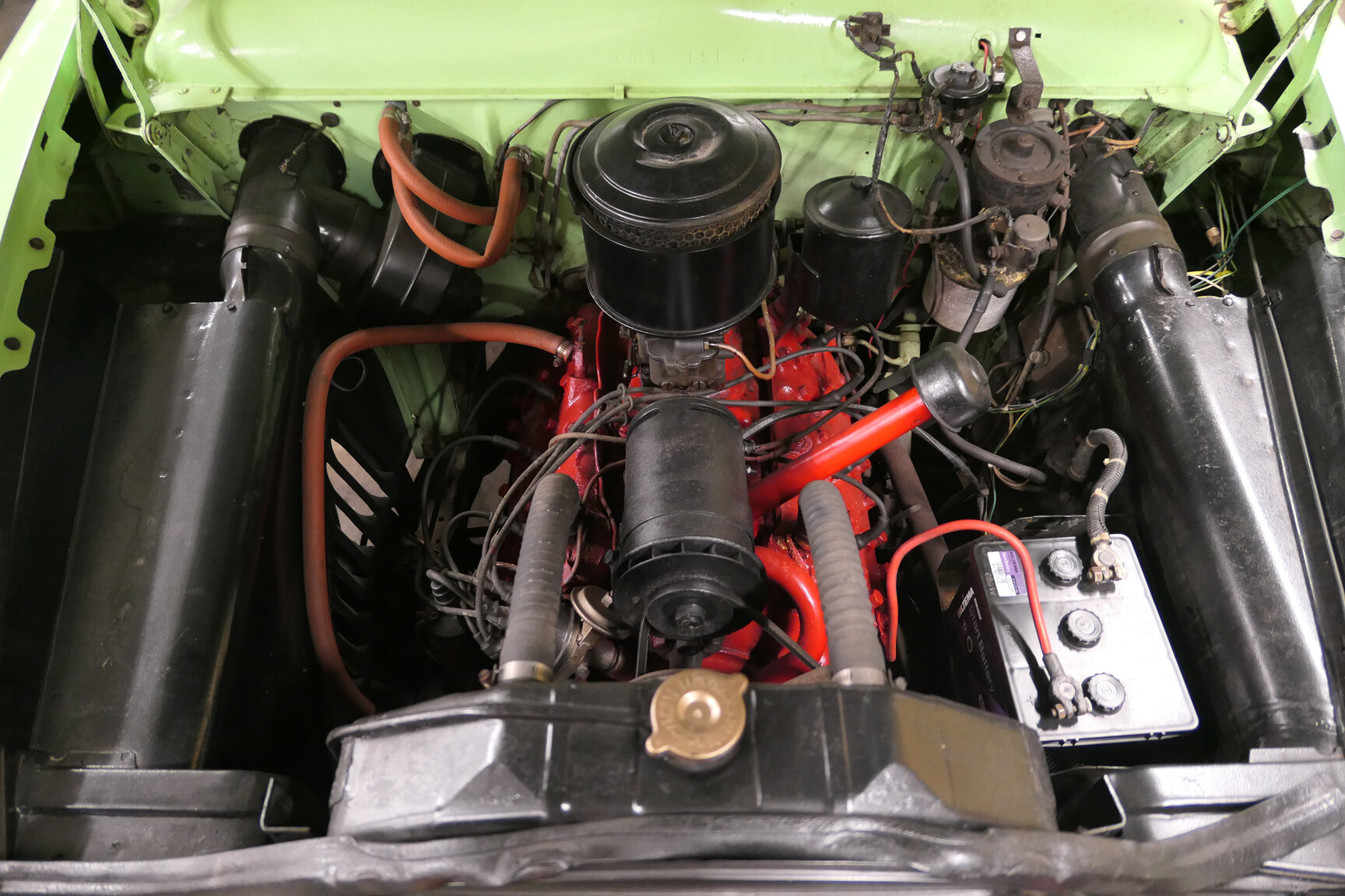 Image of 1949 Ford Custom Convertible mechanics