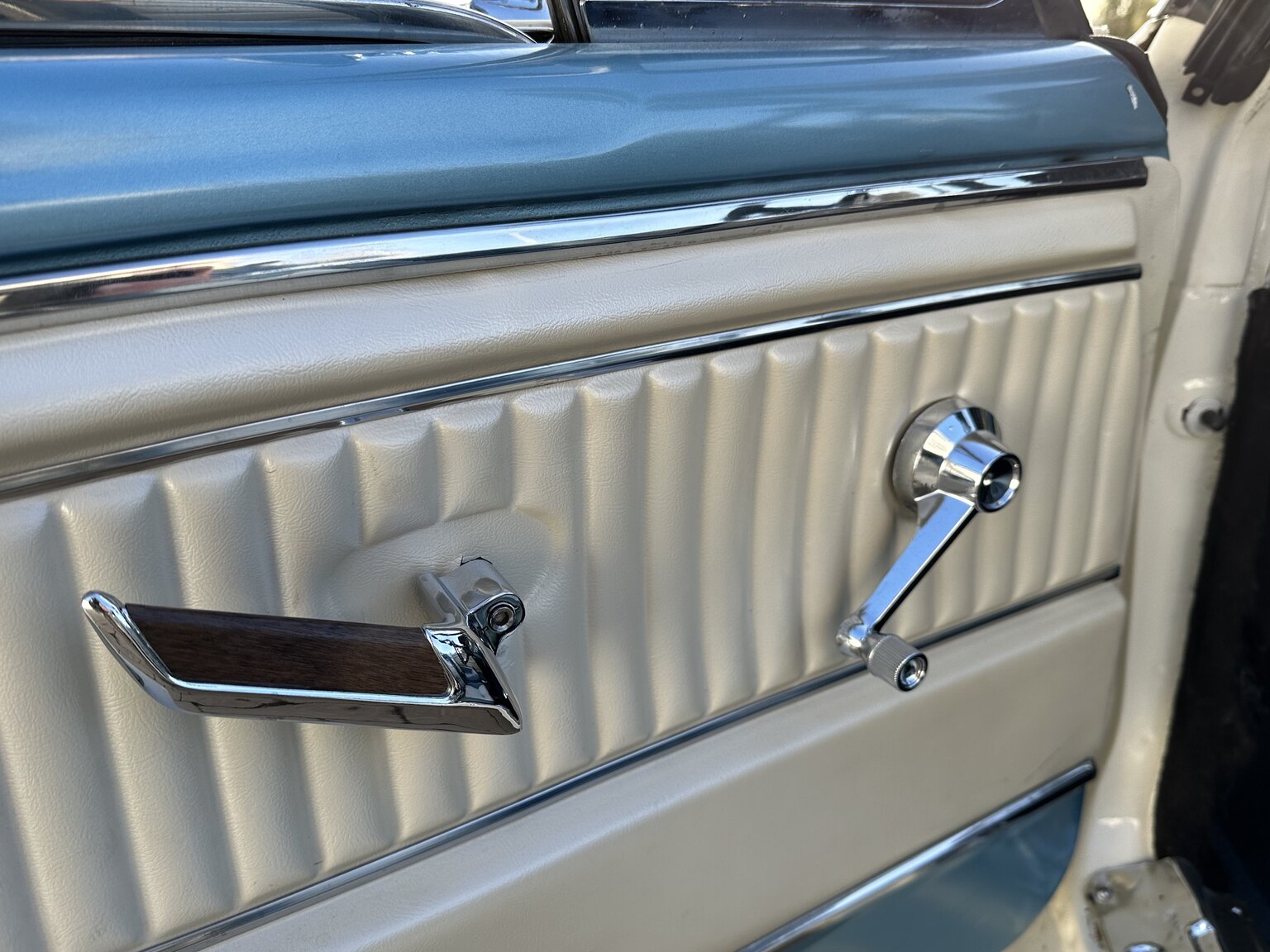 Interiörbild 1966 Ford Mustang Convertible