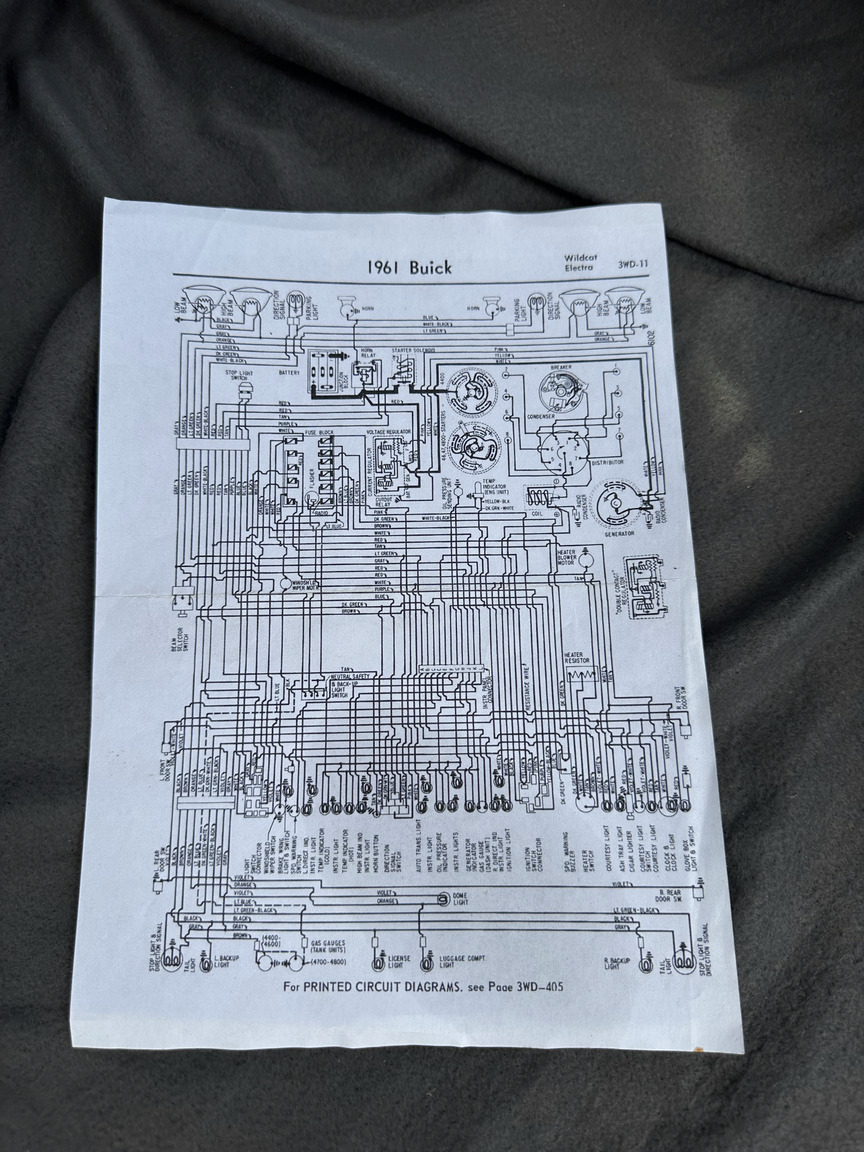 Documentation for 1961 Buick Electra 225 cab