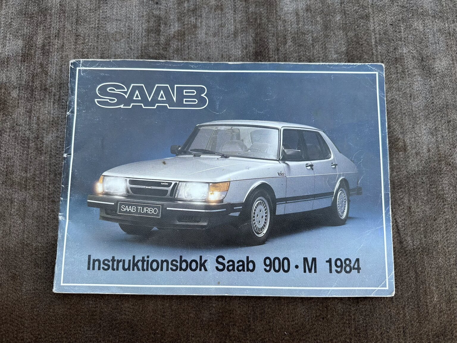 Dokumentation för 1984 Saab 900 GL (4)