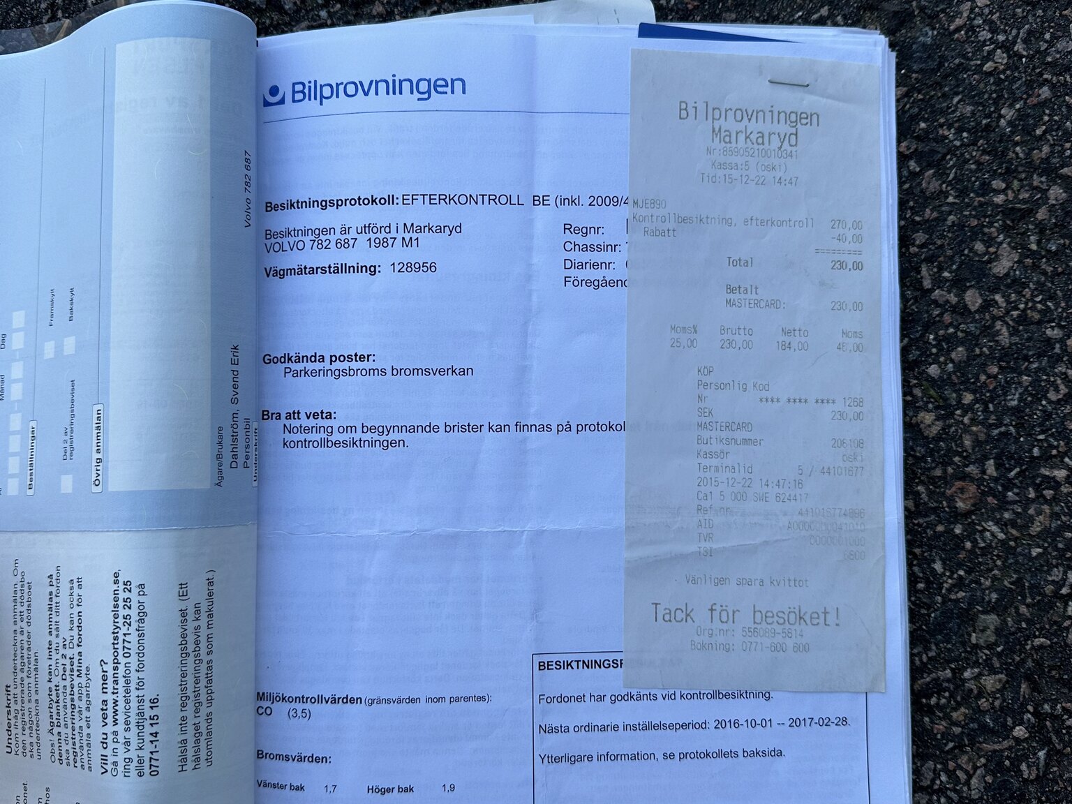 Dokumentation för 1987 Volvo 780 Bertone