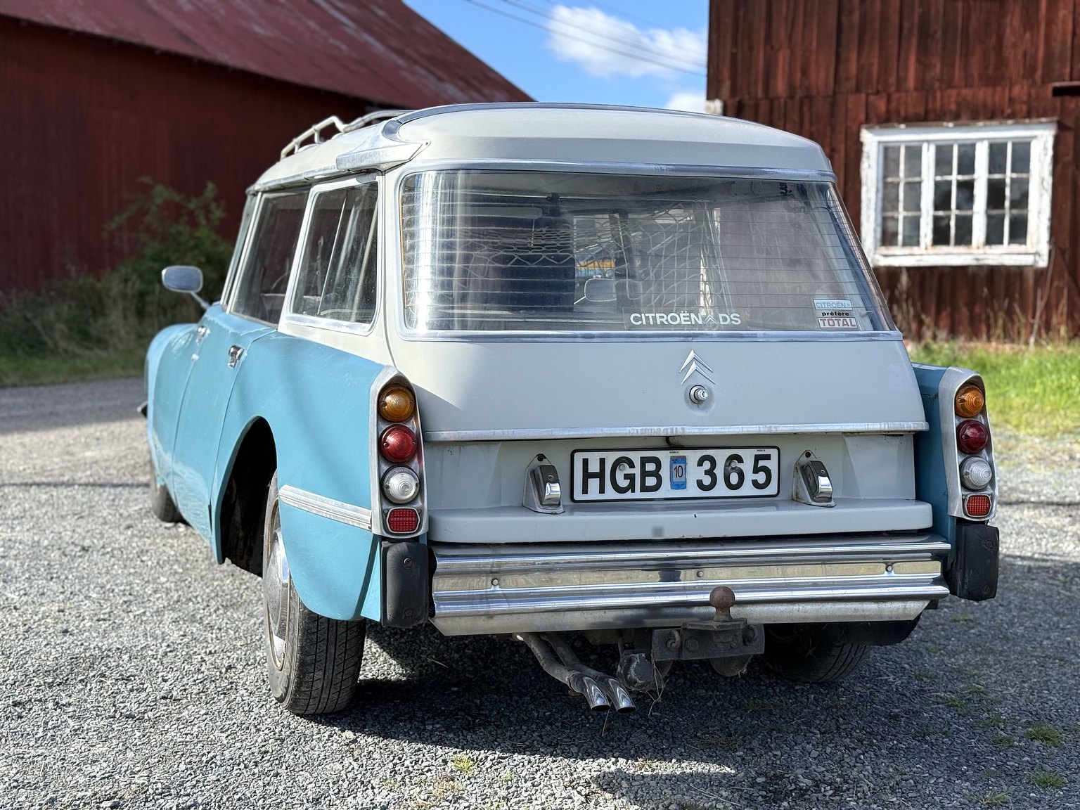 Exteriörbild på 1974 Citroën ID 20 Break 2.0