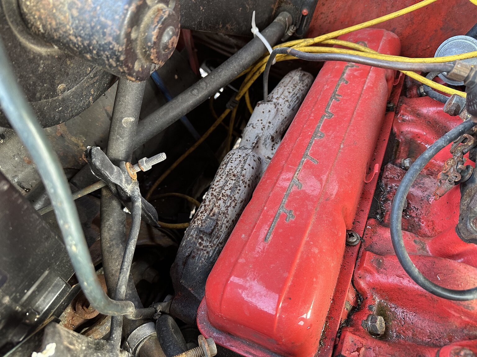 Image of 1957 Chevrolet Bel Air mechanics (14)