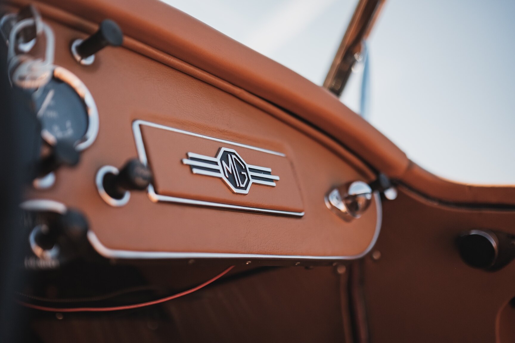 Interior image of 1961 MG MGA 1600 mk2