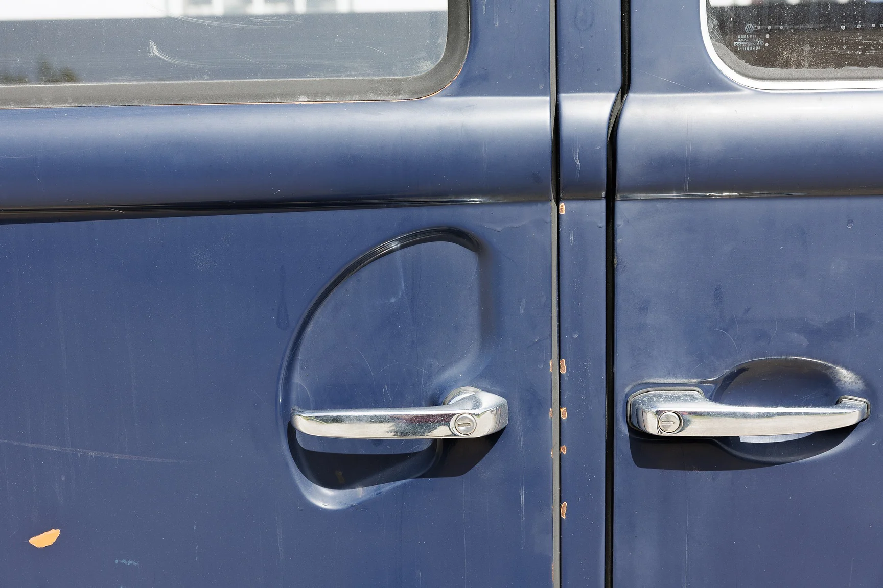 Exteriörbild på 1973 Volkswagen Typ 2 Transporter T2 (108)