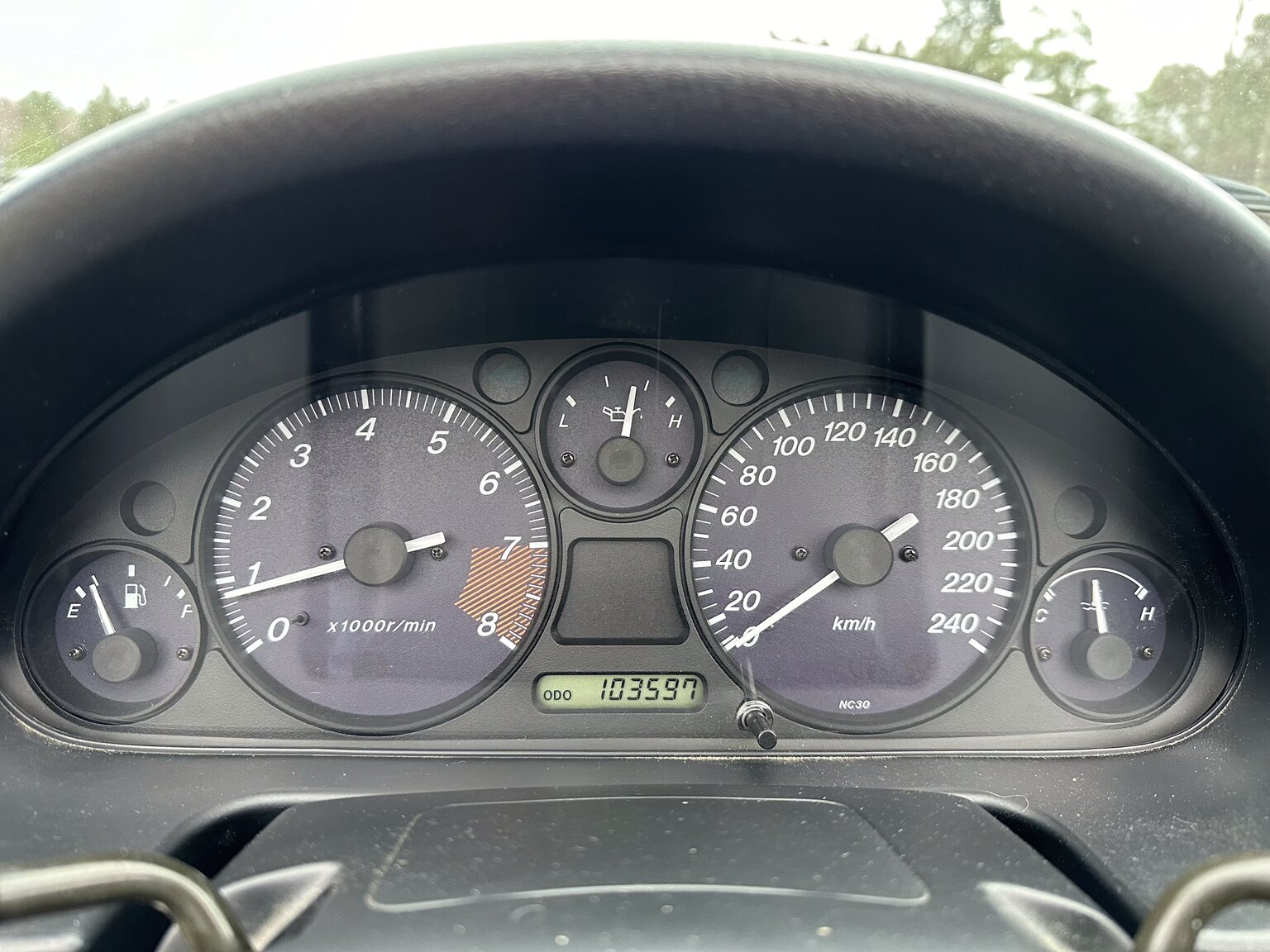 Innenraumfoto von 1998 Mazda Miata MX-5 NB