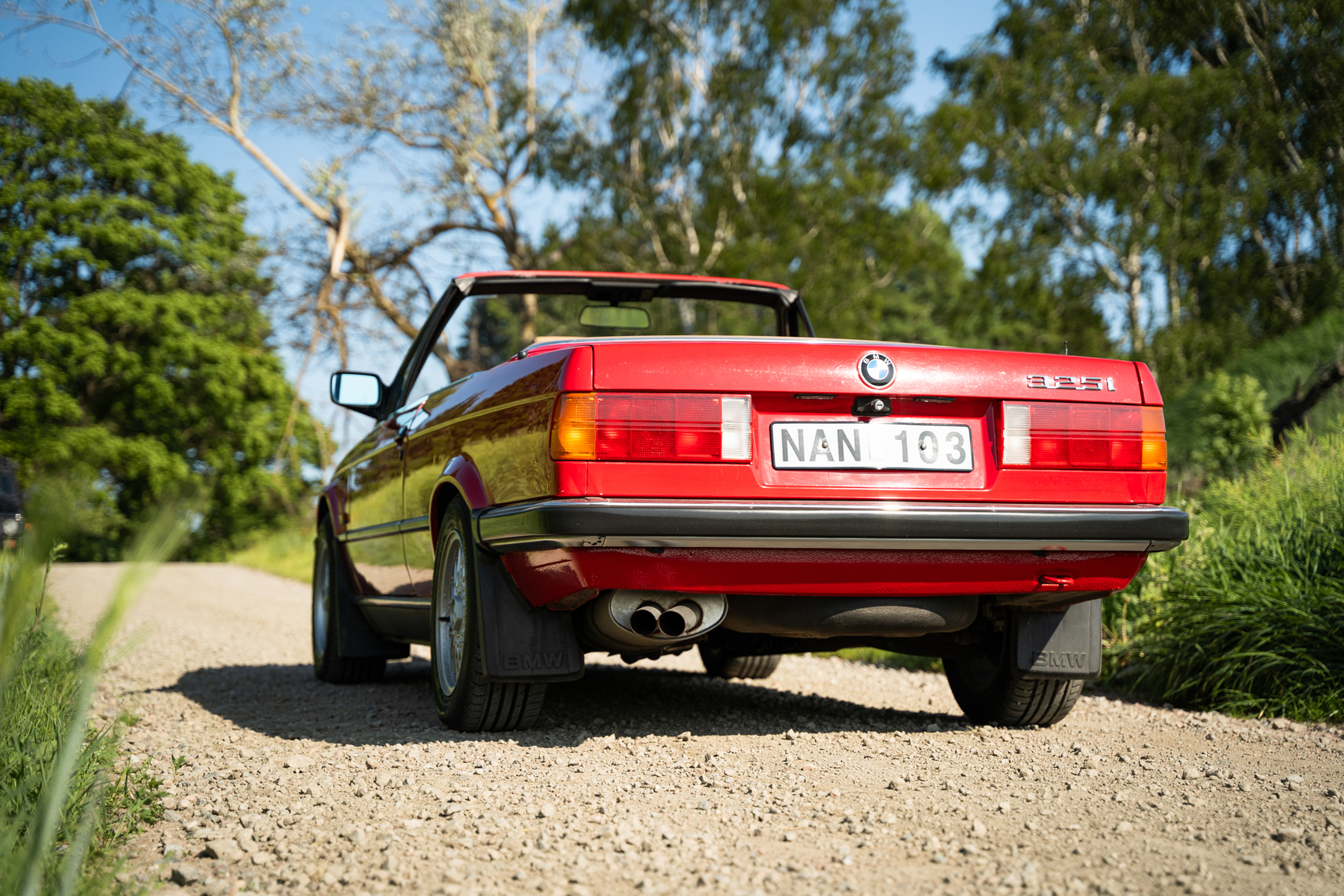 Aussenfoto 1988 BMW 325 Cabriolet (E30)