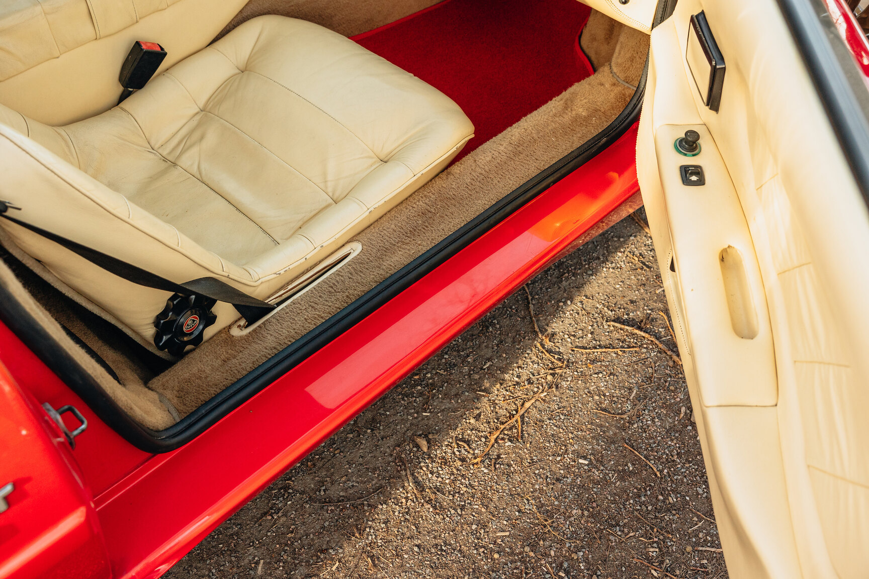 Interiörbild 1989 Lotus Esprit Turbo 