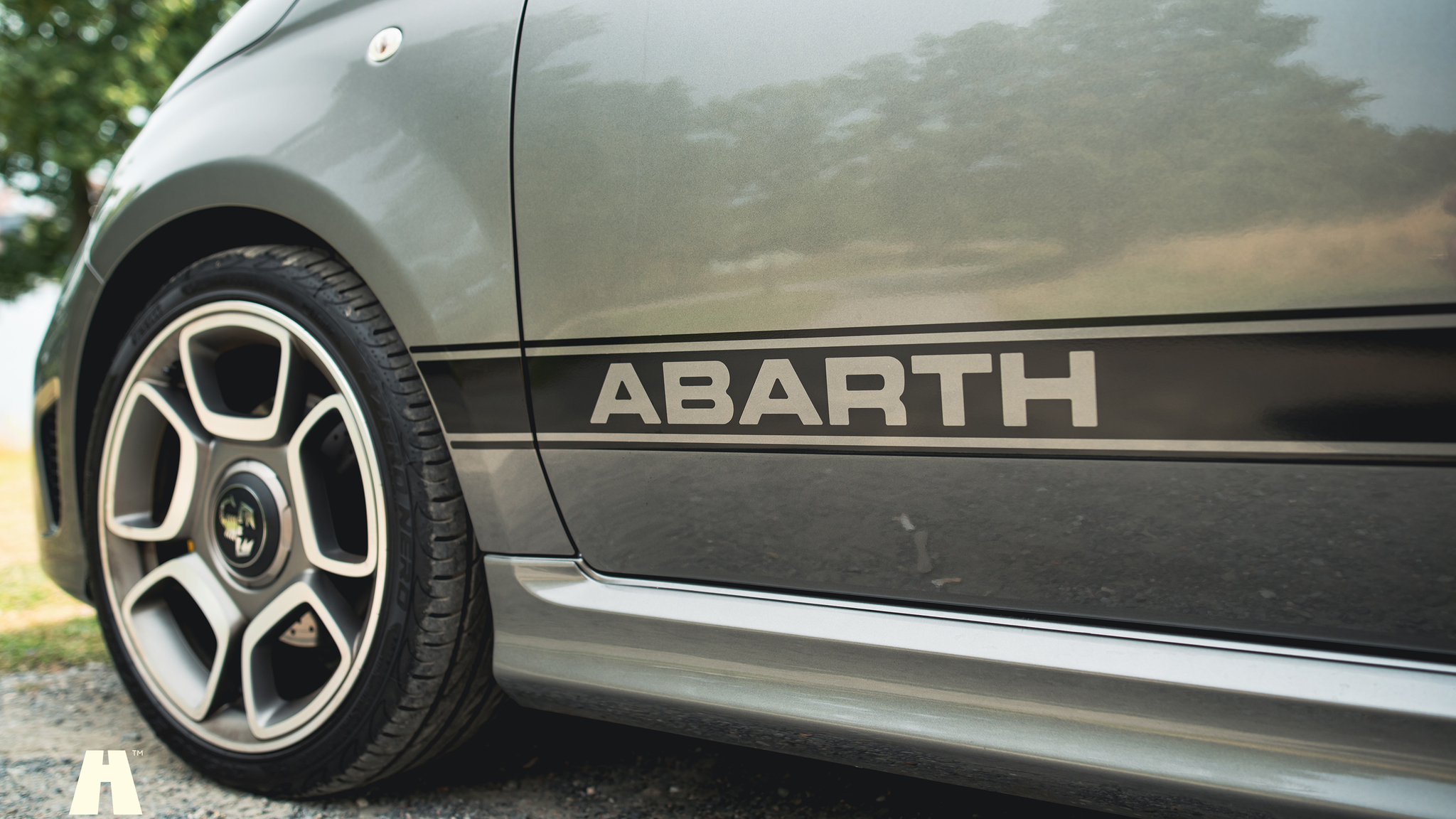 Exteriörbild på 2018 Abarth 595 Turismo CAB