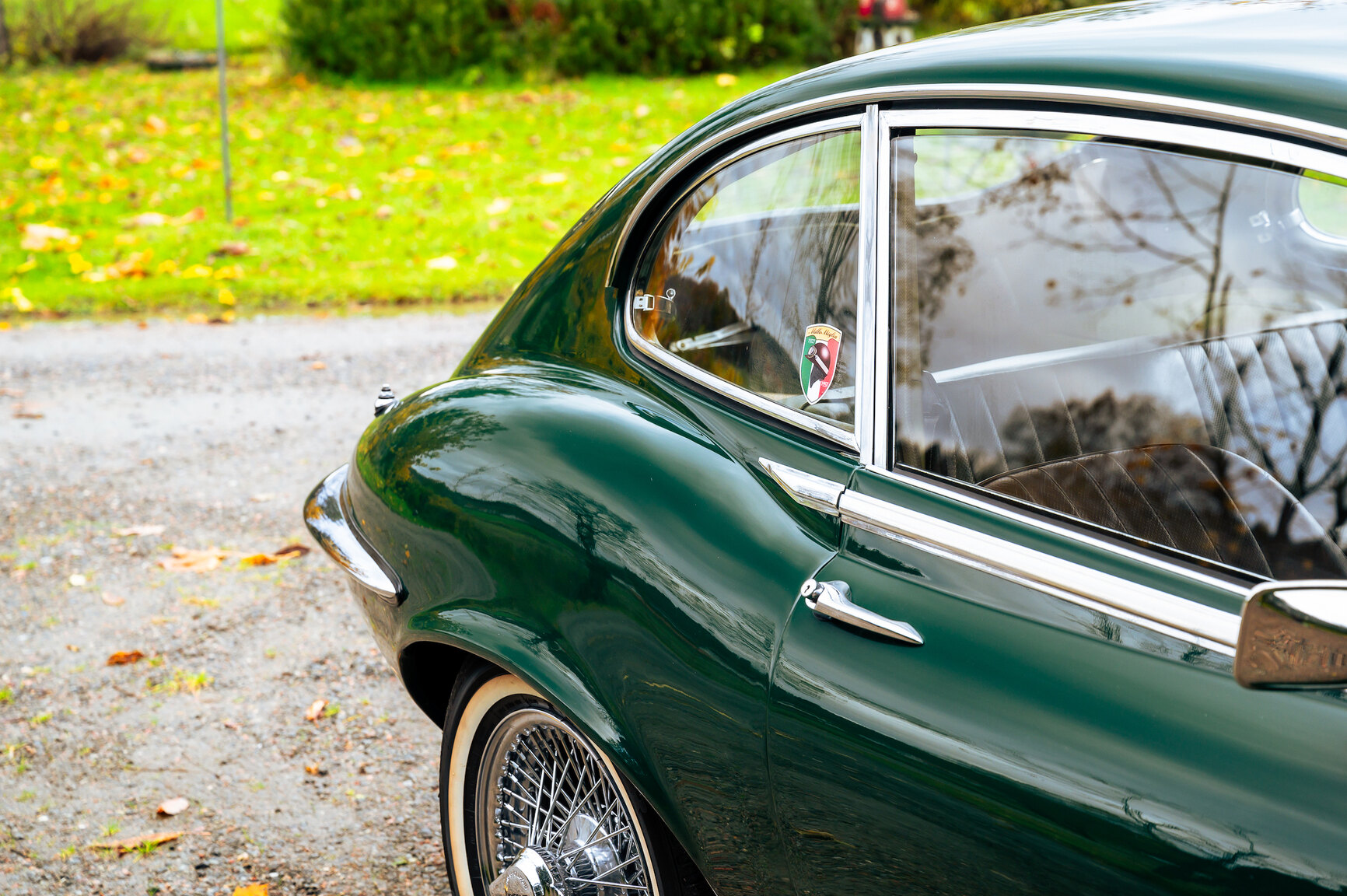 Exteriörbild på 1973 Jaguar E-Type V12